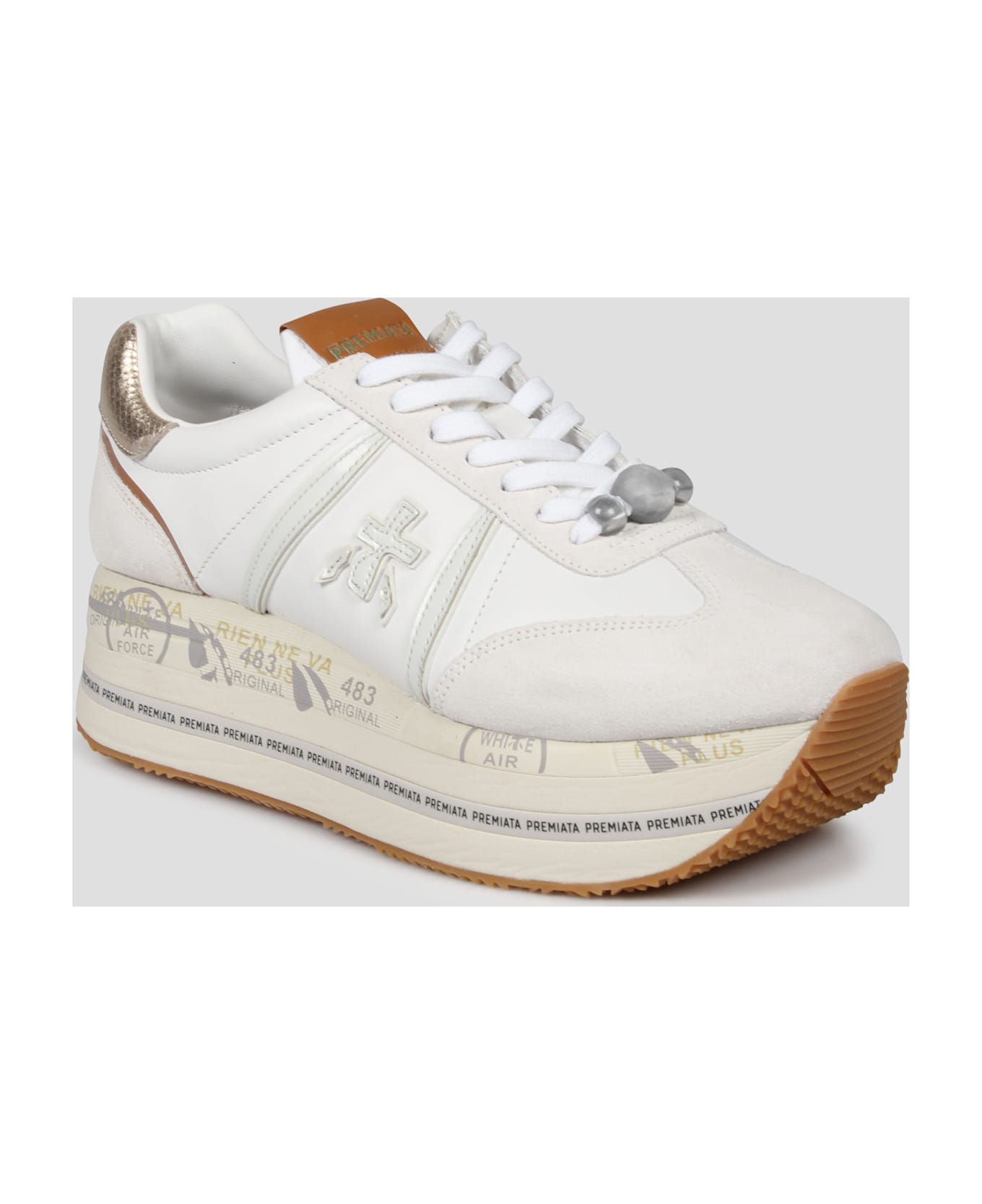 Premiata Beth 7037 Sneakers - White