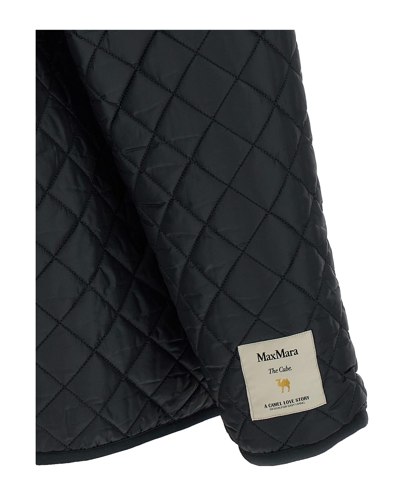 Max Mara The Cube 
leo
 Reversible Jacket - Black