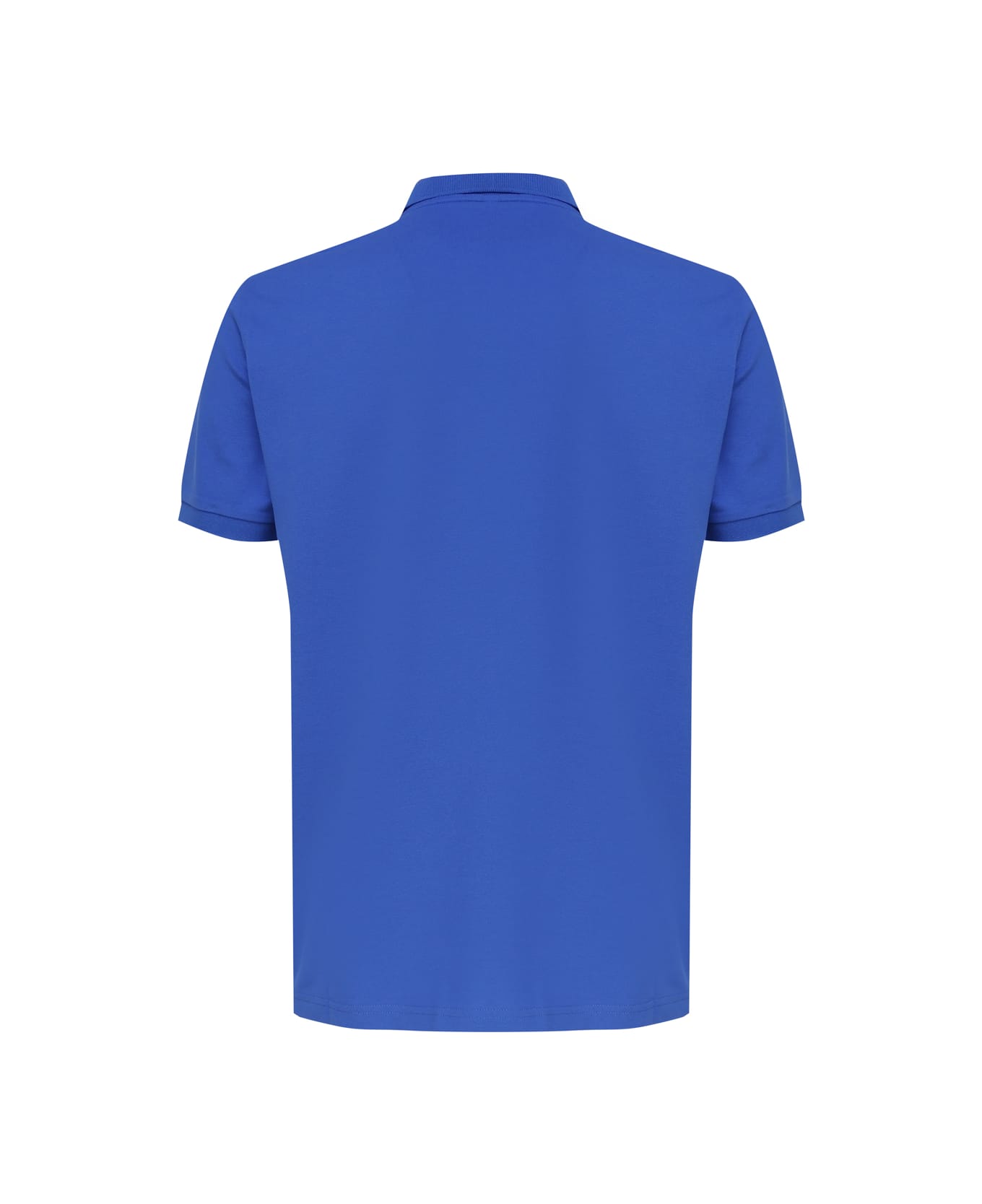 Sun 68 Polo T-shirt In Cotton - Azzurro