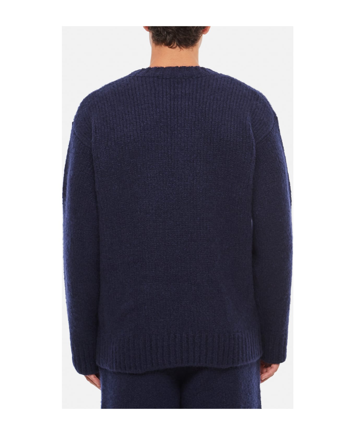 Alanui Crewneck Sweater - Blue ニットウェア
