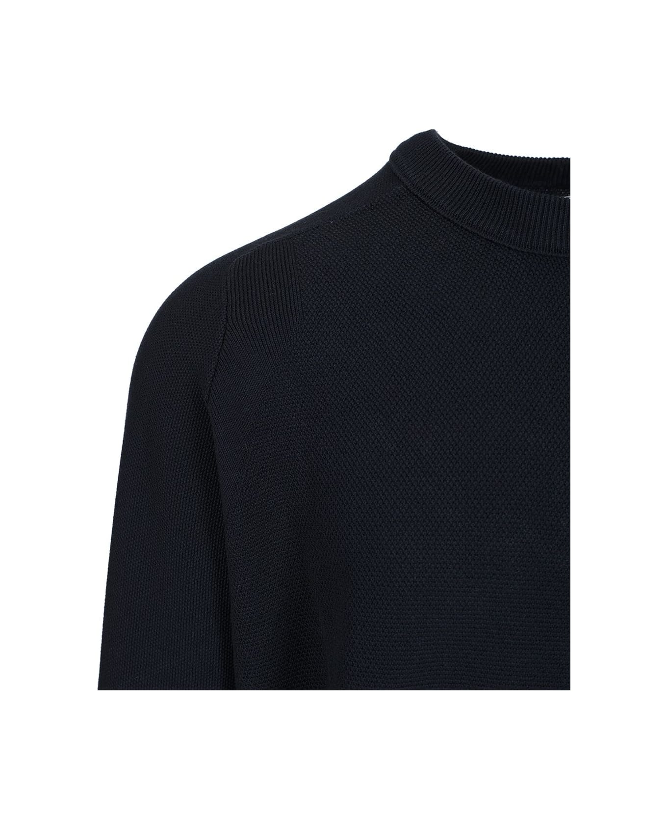 Stone Island Cotton Crewneck - Blue