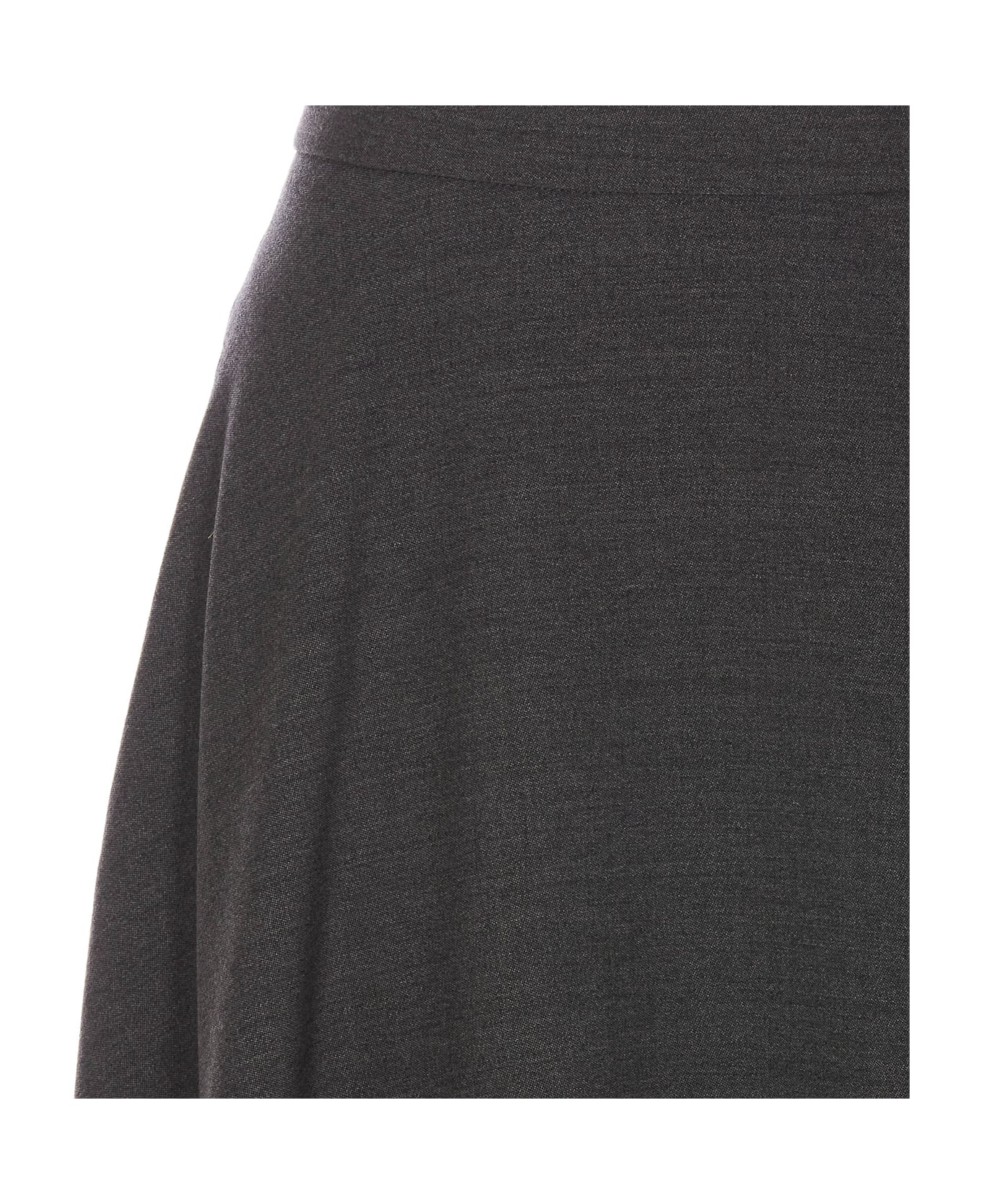 Valentino Garavani Vlogo Skirt - Grey