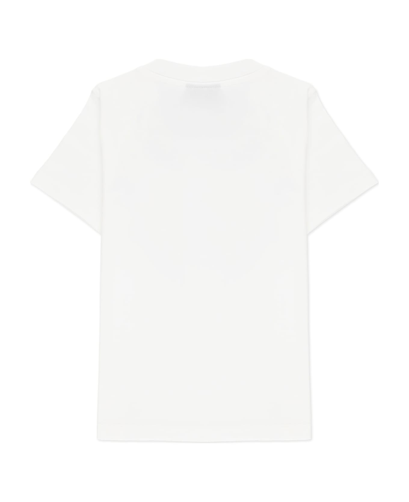 Moncler T-shirt With Logo - White