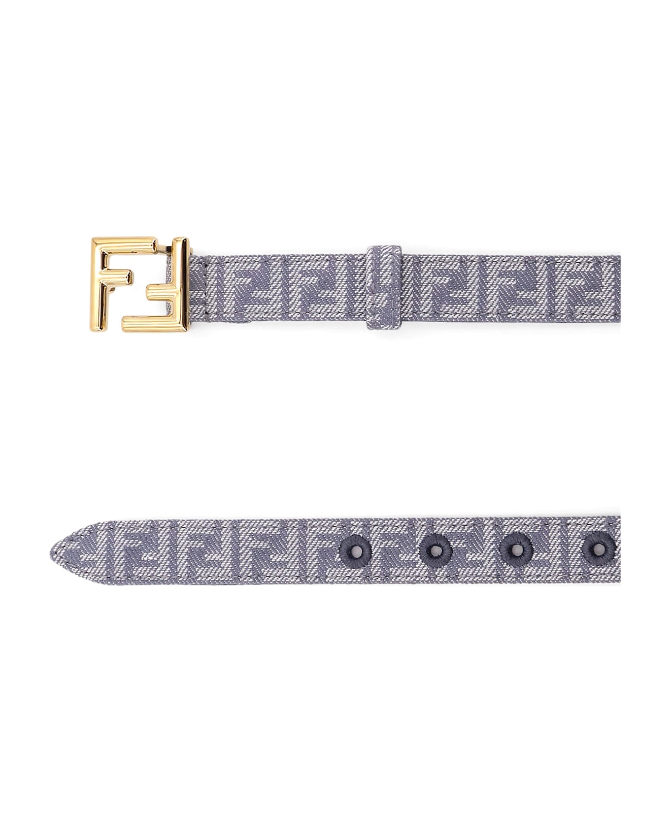 Fendi Jacquard Ff Fabric Belt - MIRTO+OS