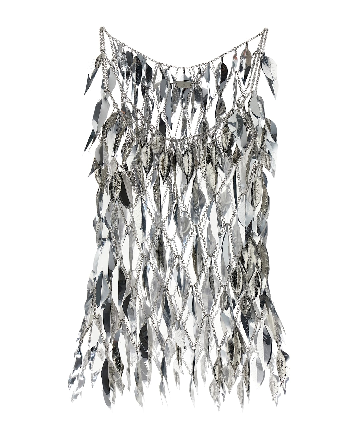 Paco Rabanne 'haut' Top - Silver