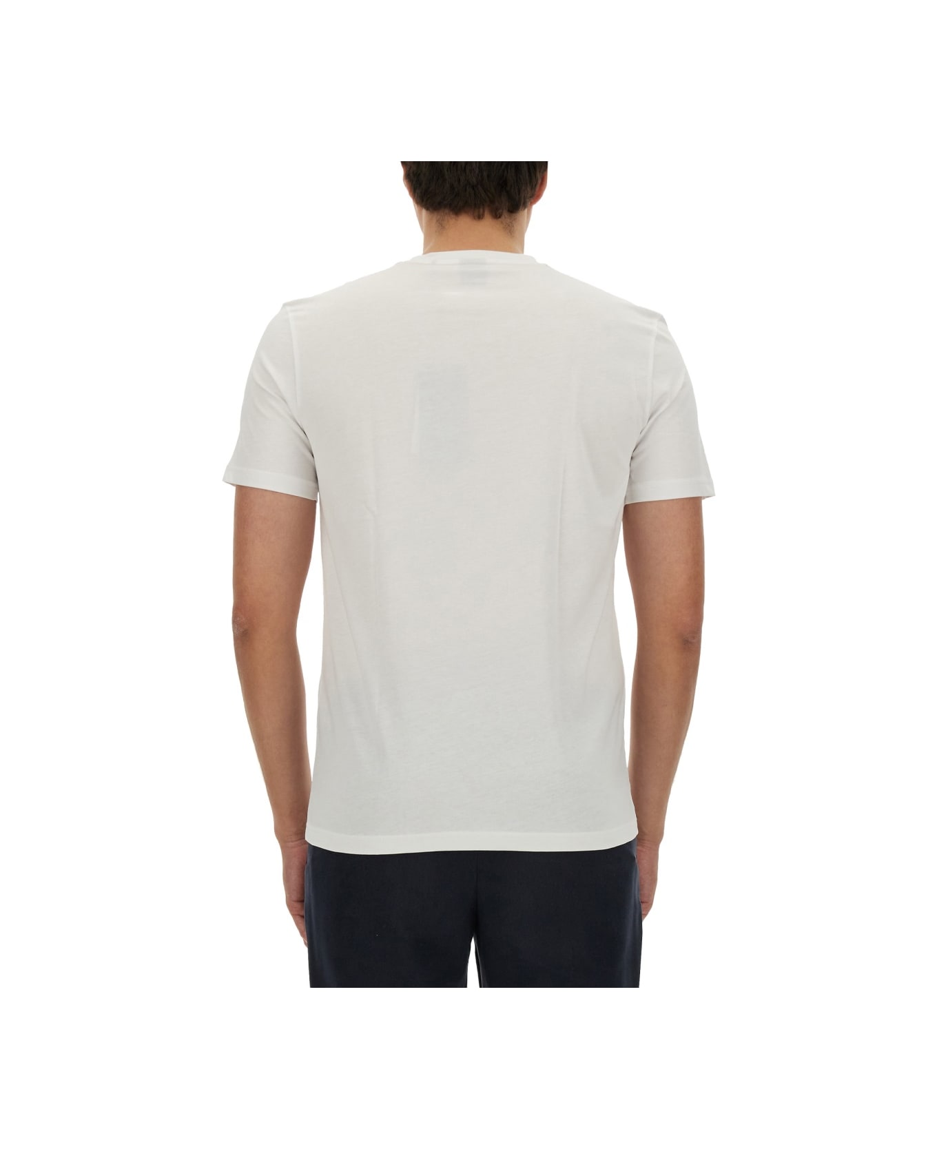 Hugo Boss Logo Print T-shirt - WHITE