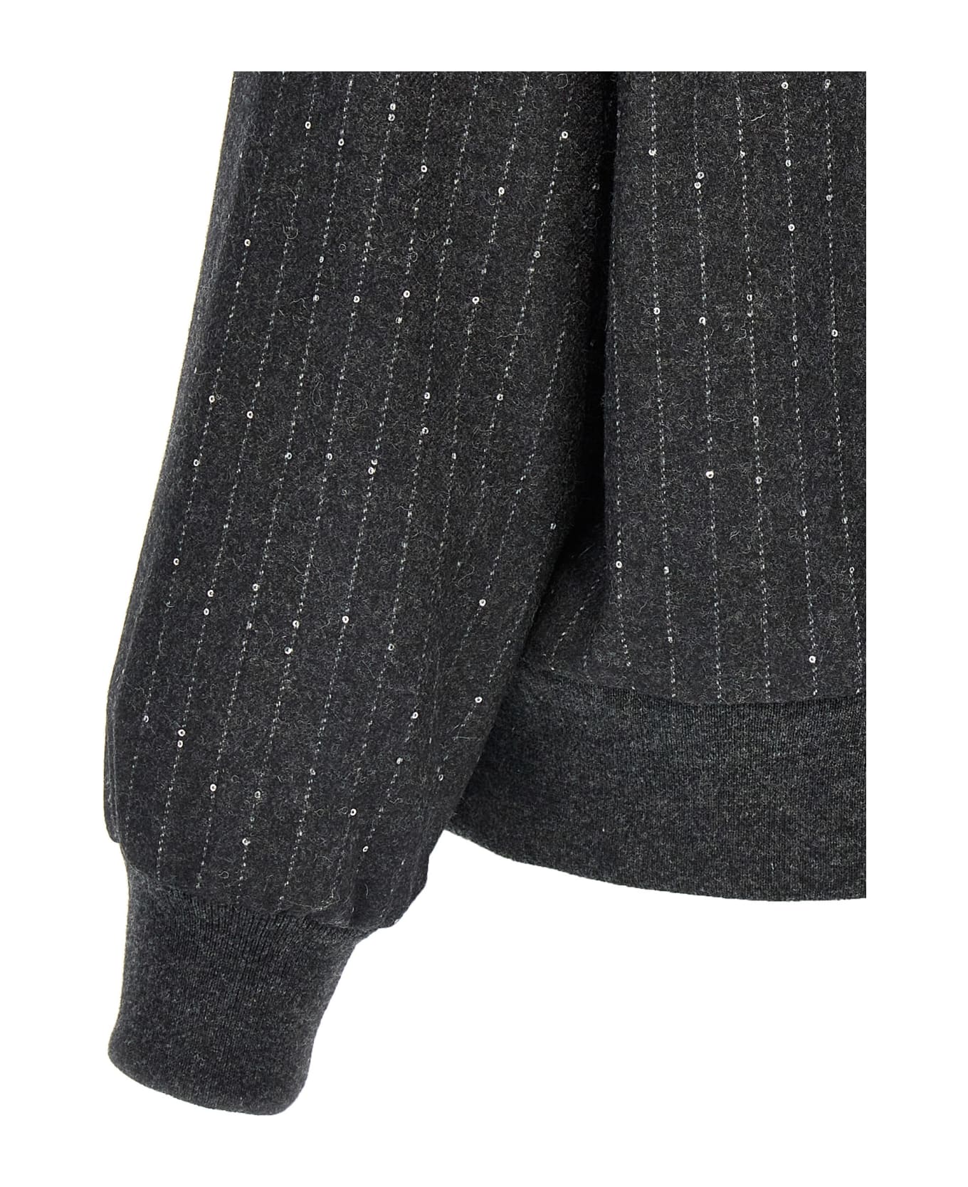 その他 HERNO FW24 Sequin half-zip sweatshirt (GI000264D33419 9480) Herno Sequin Half-zip Sweatshirt | italist
