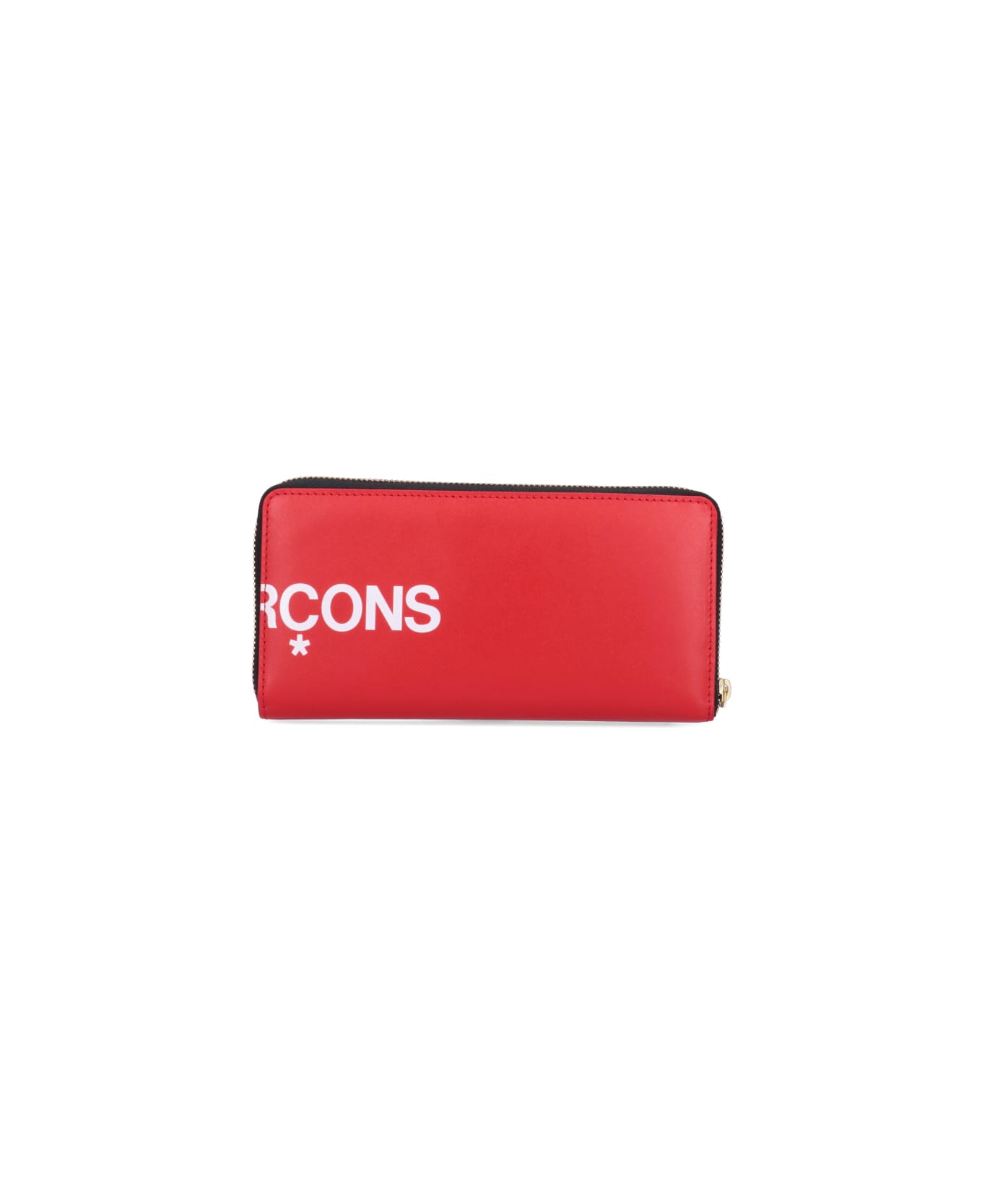 Comme des Garçons Wallet Logo Wallet - Red