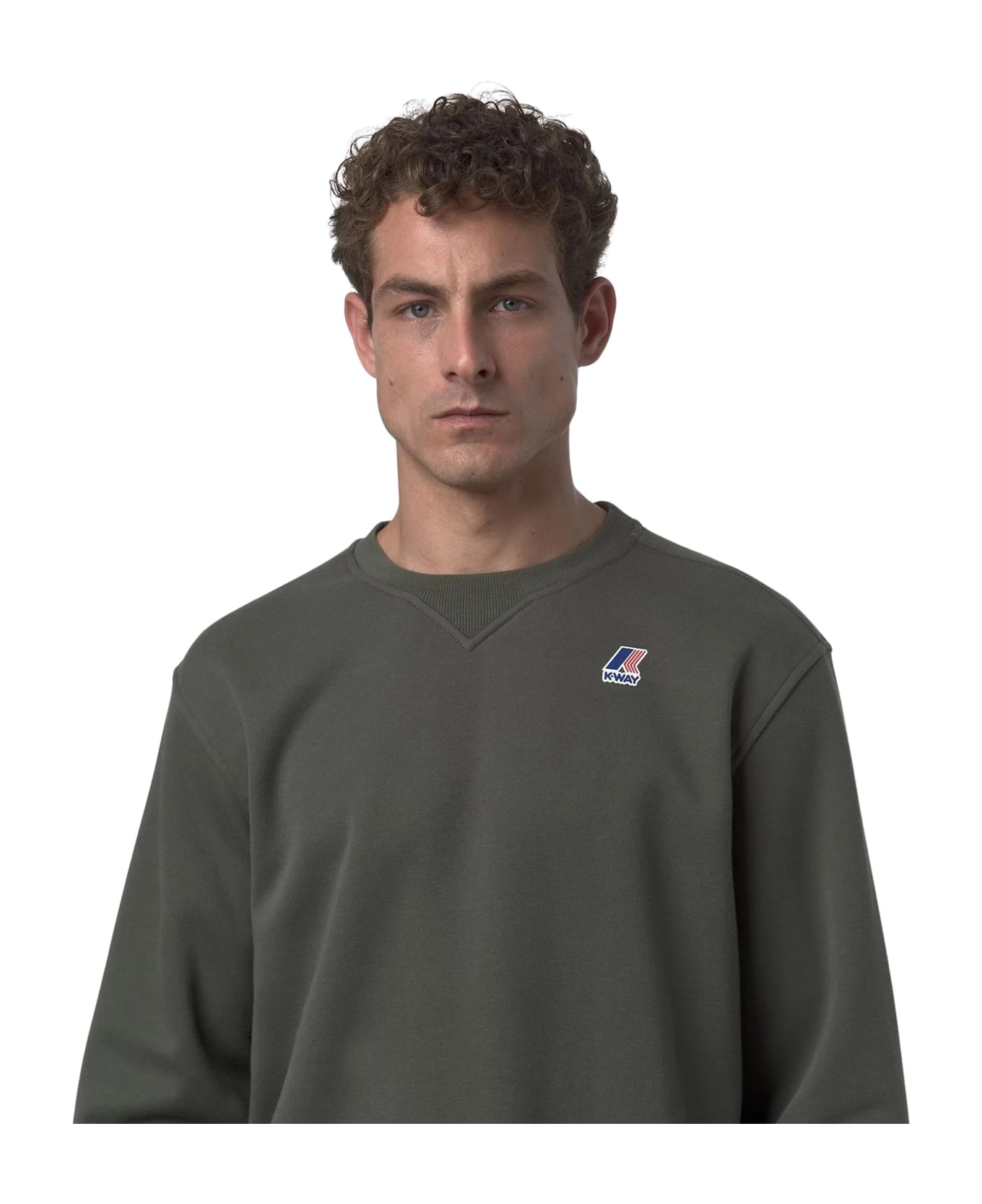 K-Way Nael Brushed Pc - Wmr Green Blackish