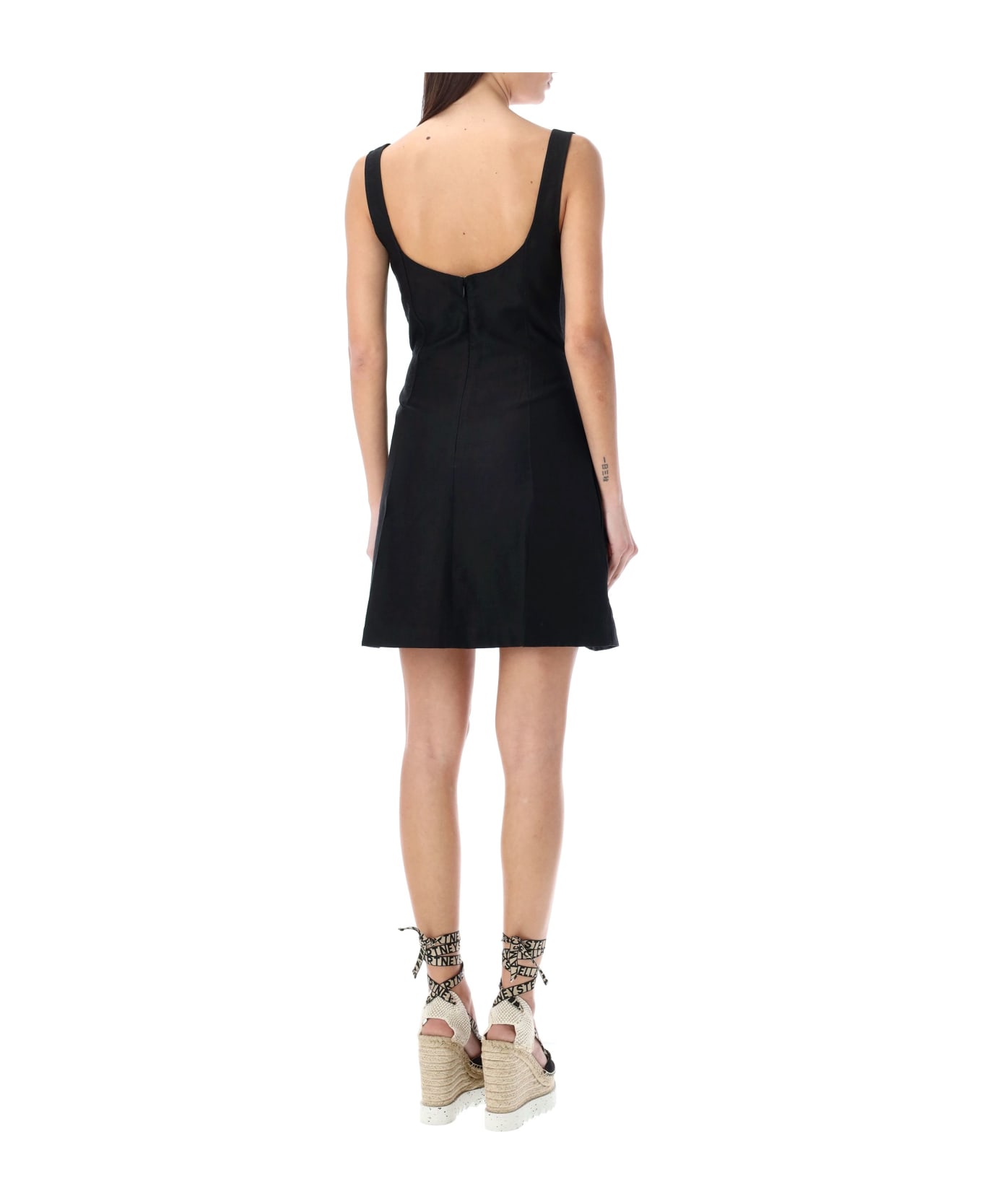 Stella McCartney Corset Mini Dress - BLACK ワンピース＆ドレス