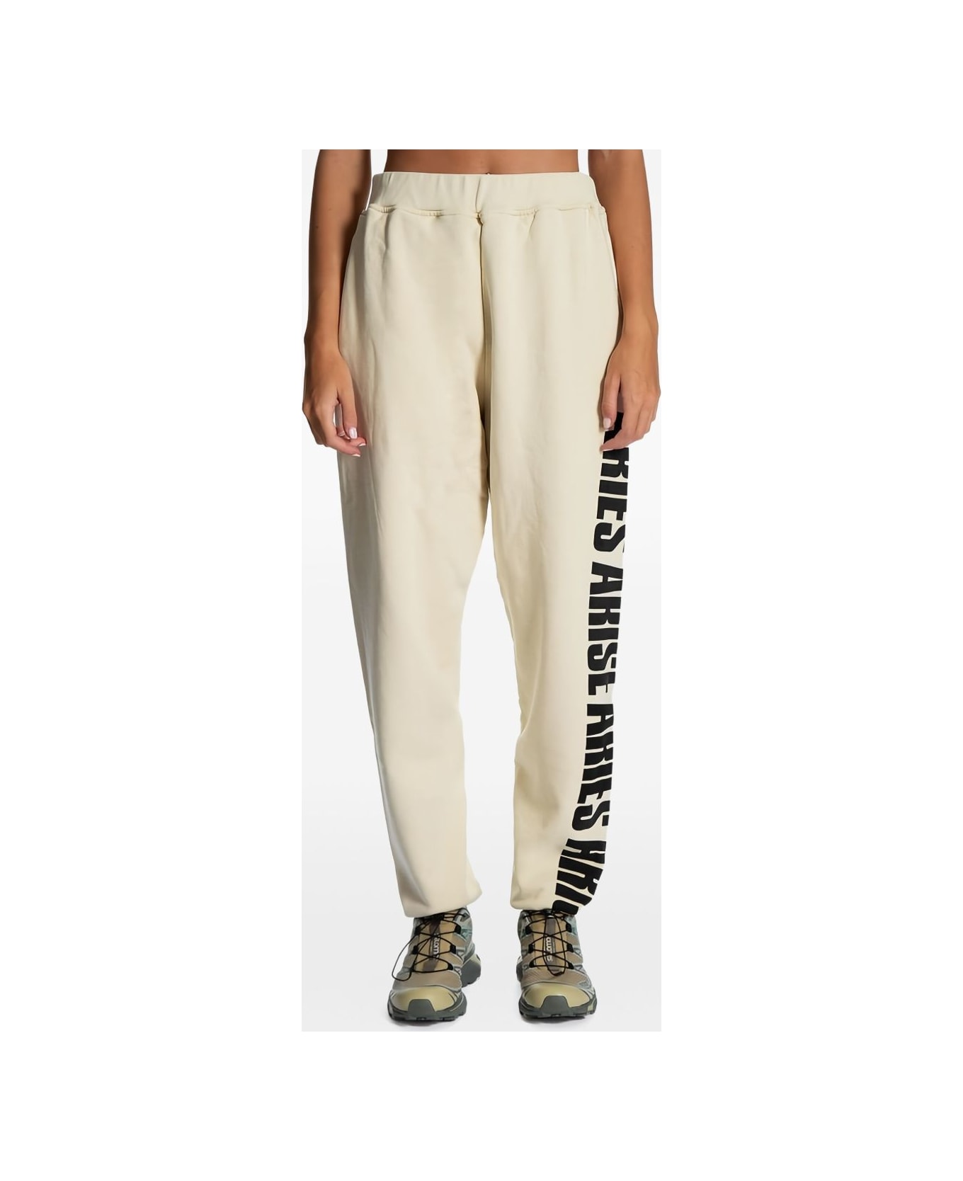 Aries Cotton Sweatpants - White