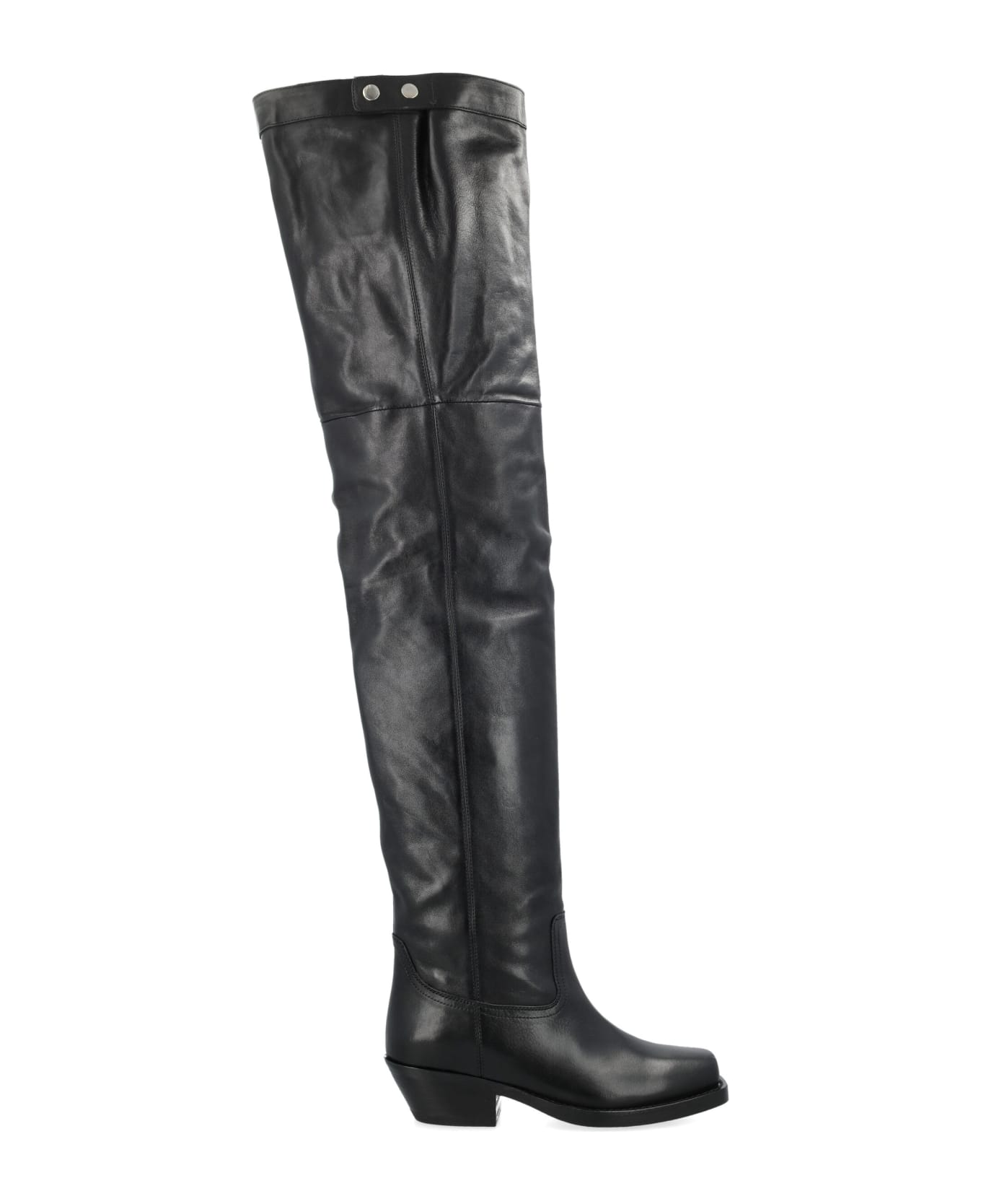 Isabel Marant Amati Over Knee Boots - BLACK