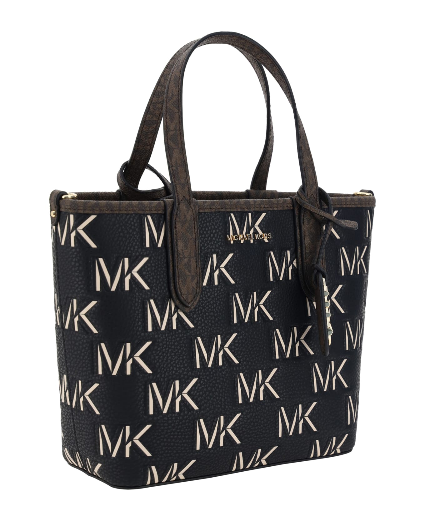 Michael Kors Eliza Tote Bag - Brown/blk