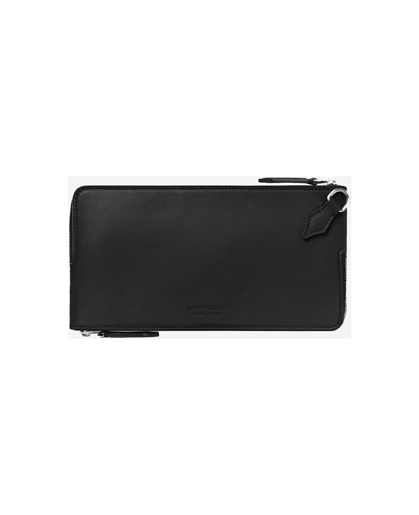 Montblanc Double Smartphone Case Meisterstück Selection Soft - Black デジタルアクセサリー