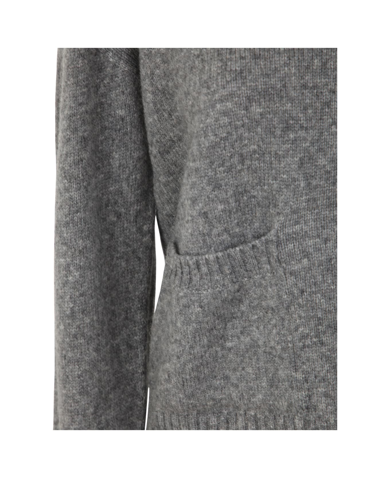 Nuur Polo With Pockets - Grey ニットウェア