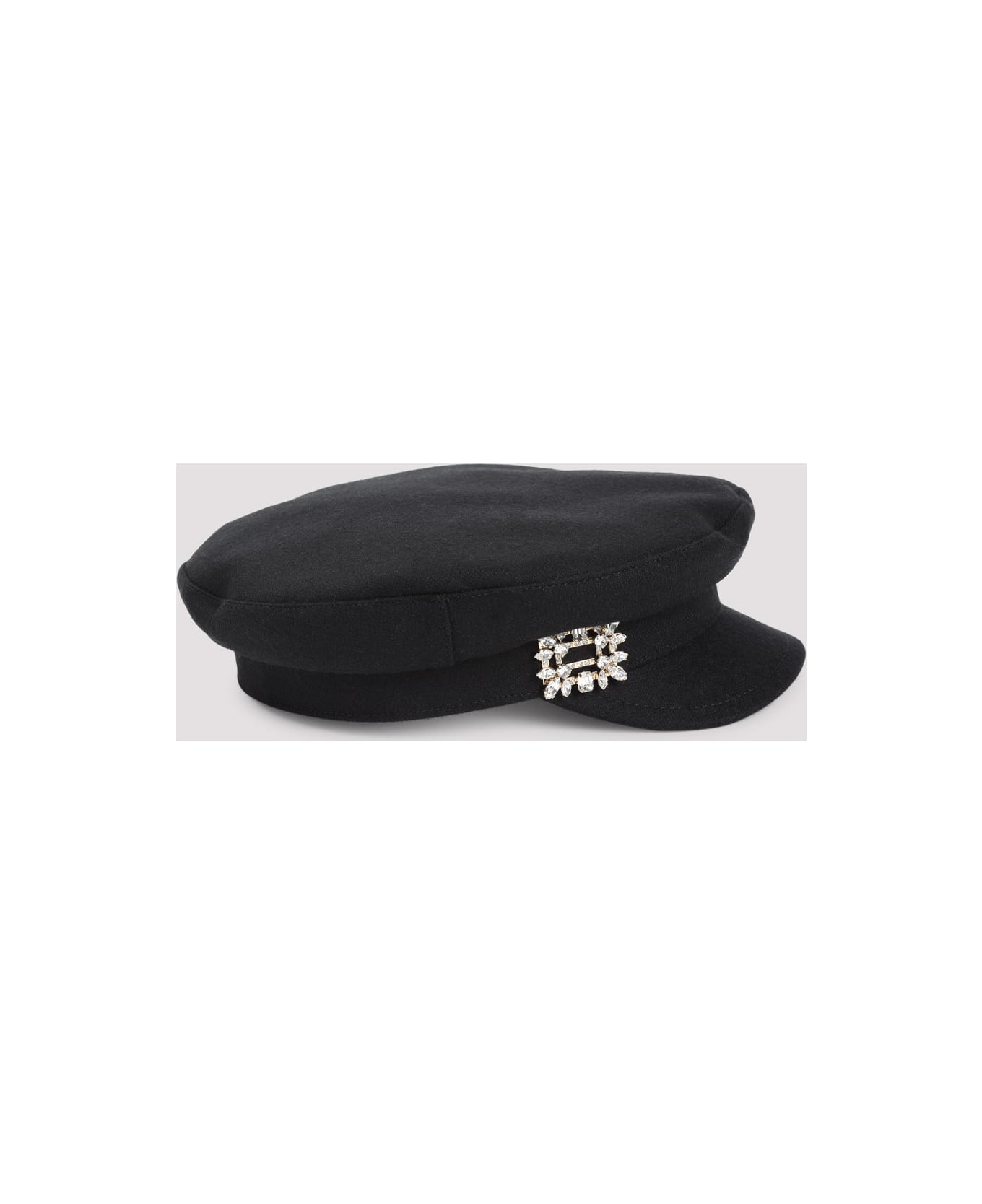 Roger Vivier Broche Sailor Hat - Nero