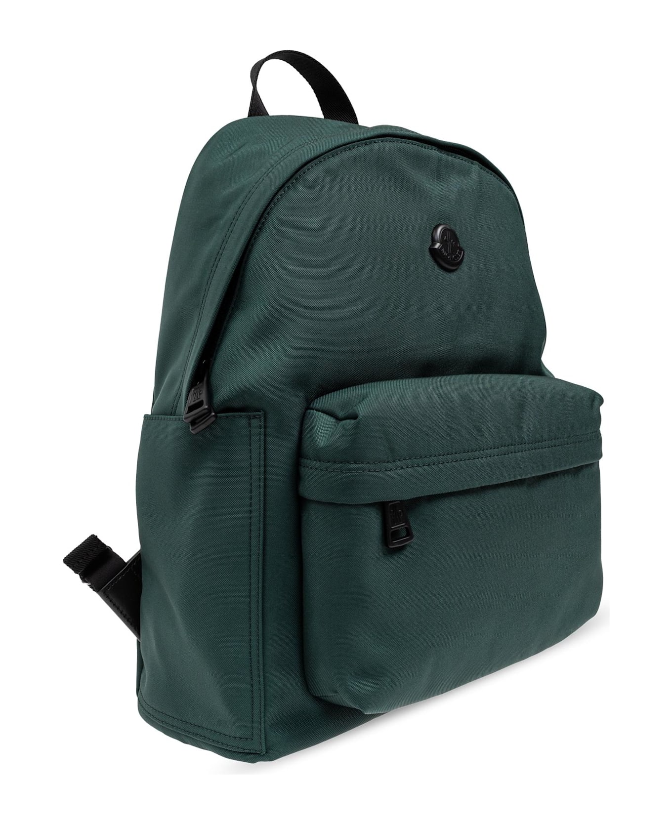 Moncler Backpack With Logo - Green