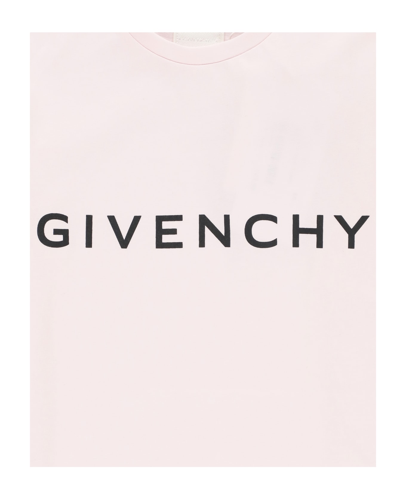 Givenchy T-shirt With Logo - Rosa