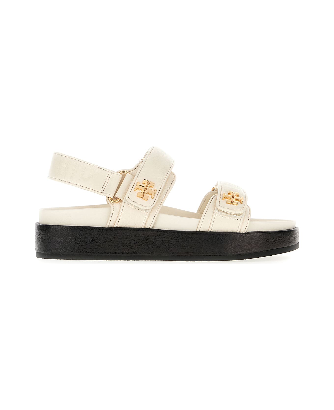 Tory Burch Ivory Leather Kira Sandals - NEW IVORY