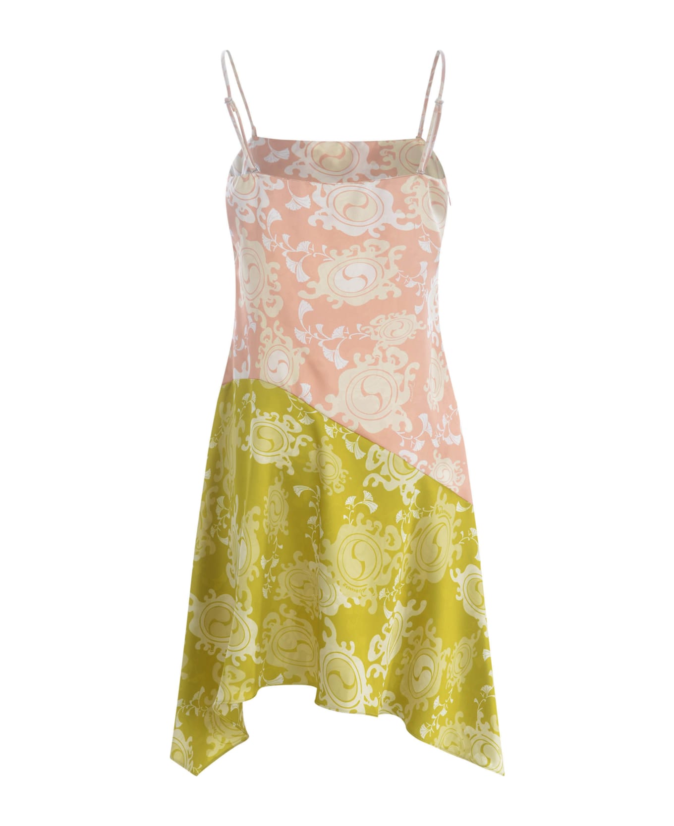 Dsquared2 Short Dress Dsquared2 In Satin - Multicolor ワンピース＆ドレス