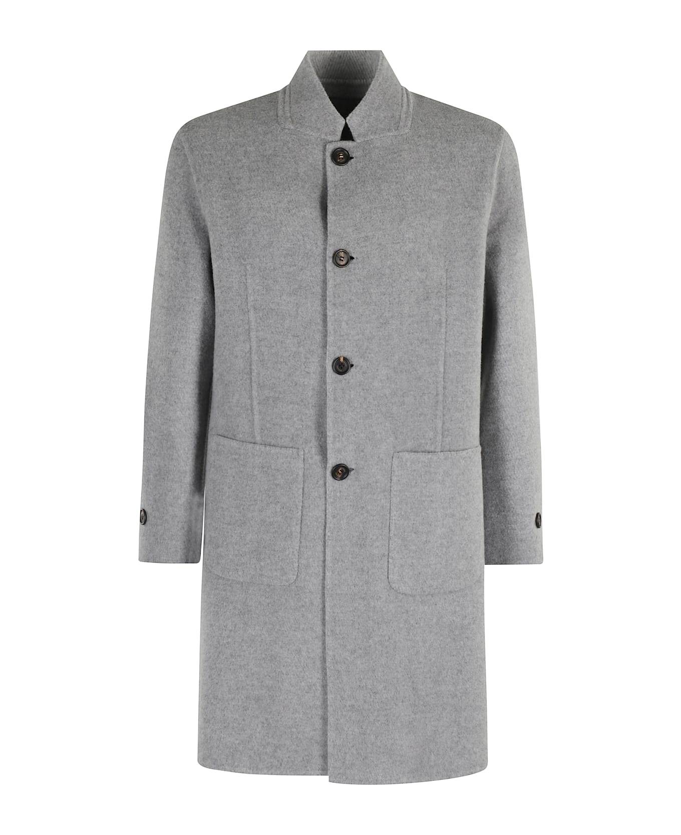Eleventy Cappotto Mp Reversible - Grigio Chiaro