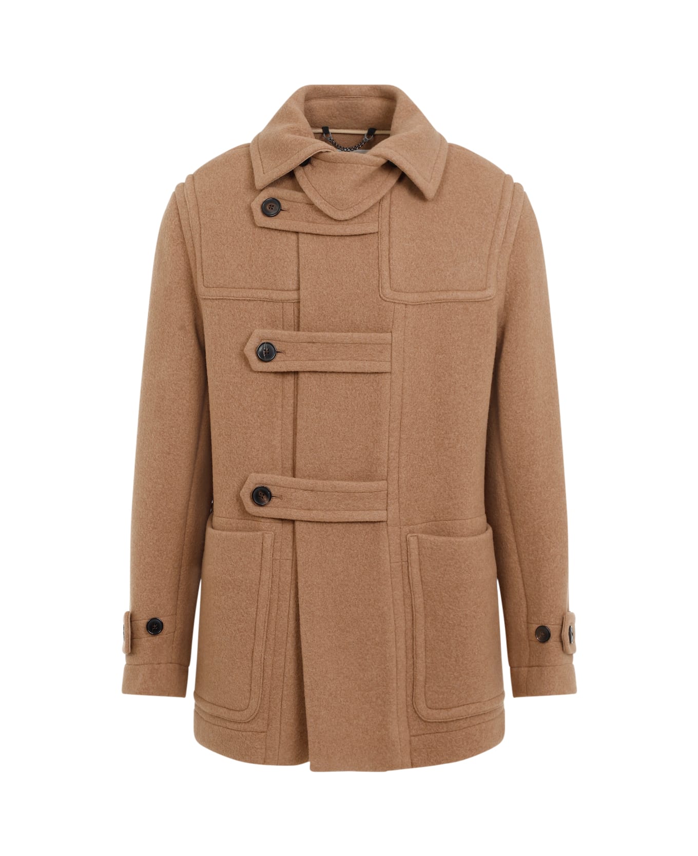 Dries Van Noten Ranner Coat - Camel