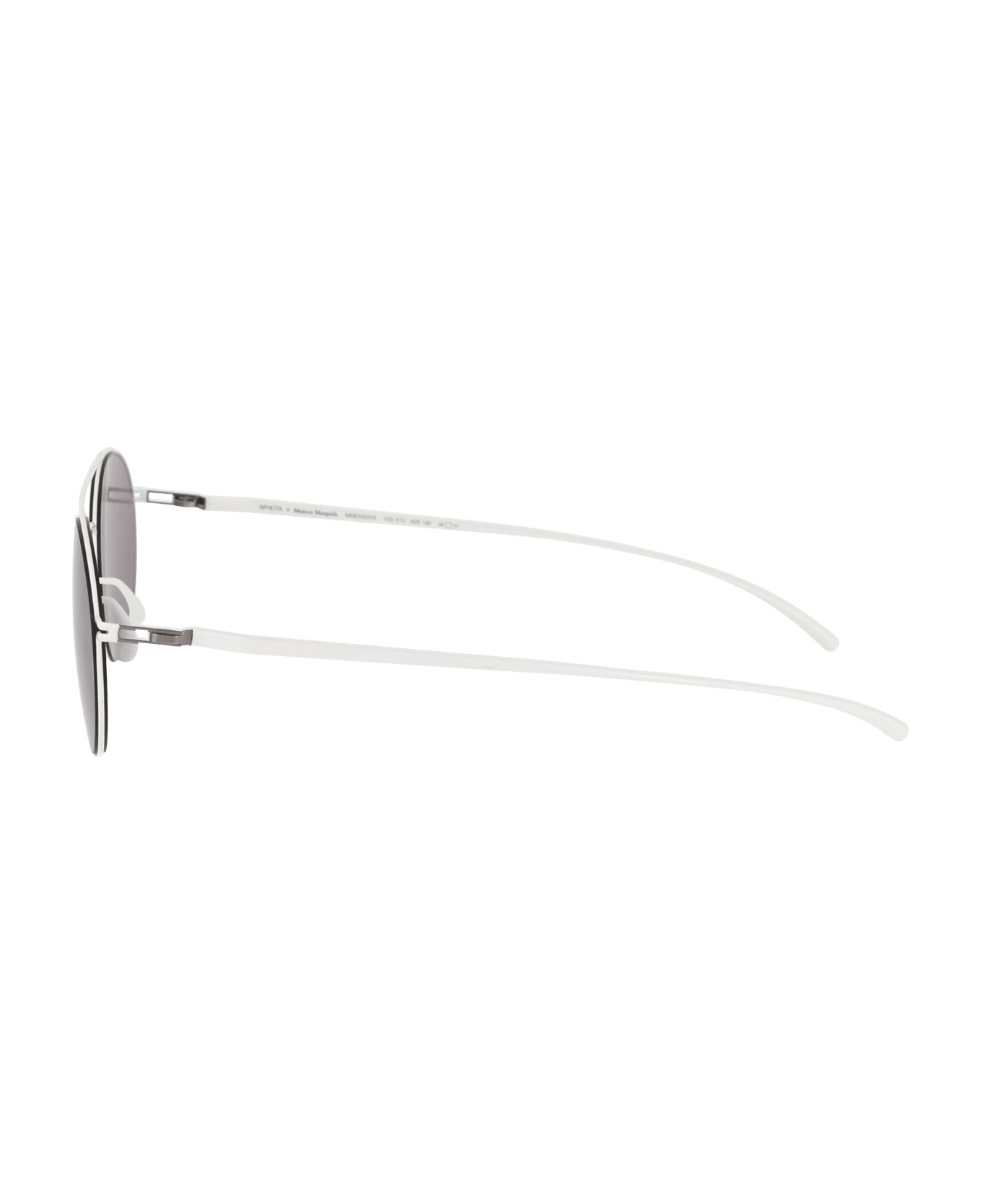 Mykita Mmesse019 Sunglasses - 333 E13 White Warm Grey Flash