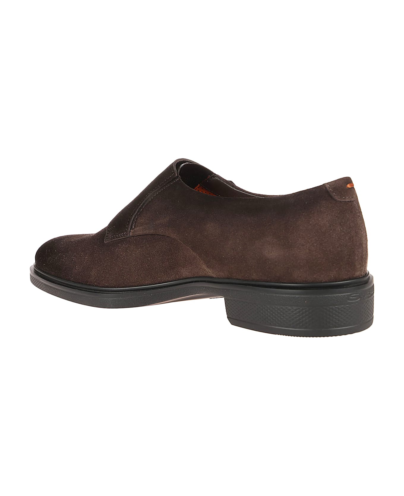 Santoni Easy Monk-strap Loafers - Dark Brown