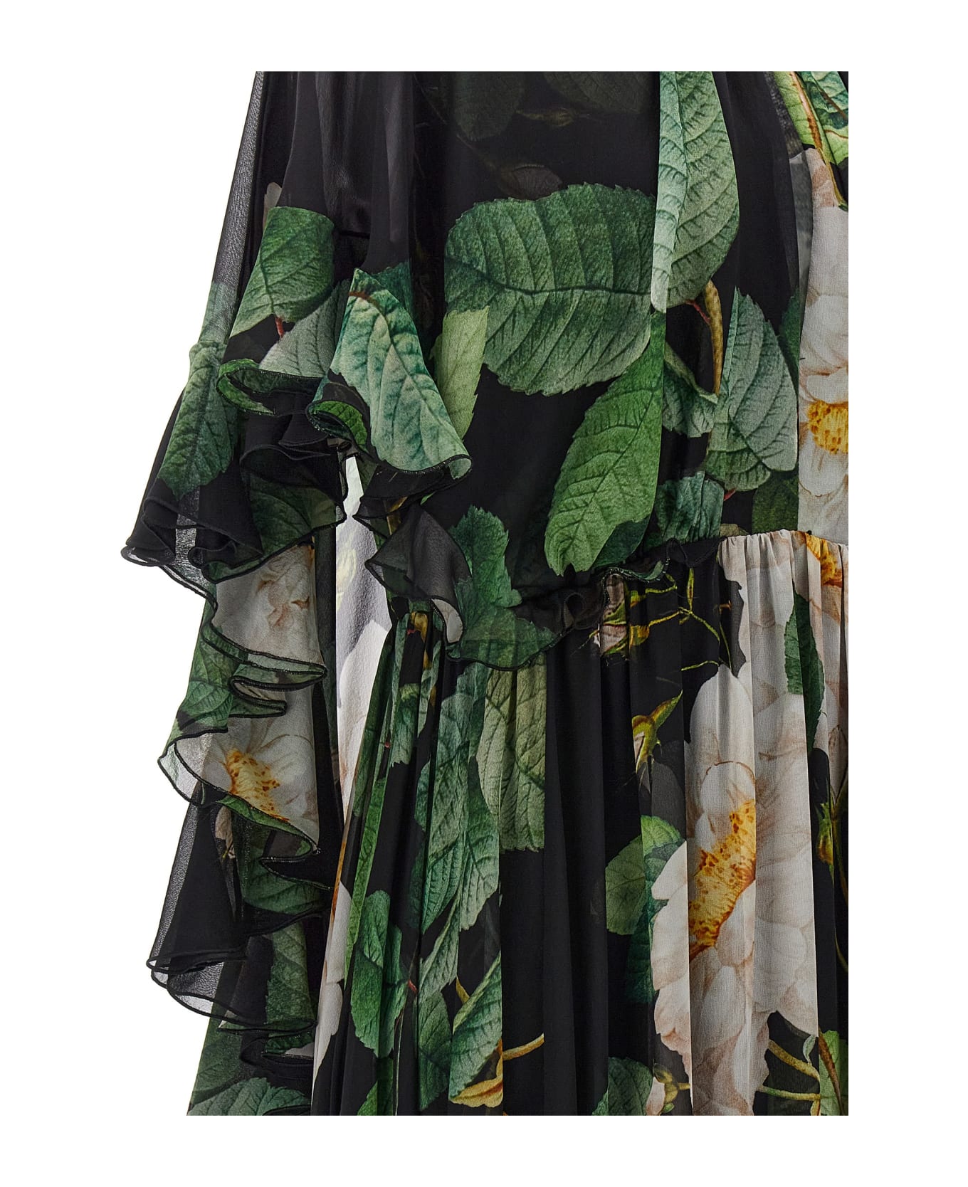 Giambattista Valli 'giant Bloom' Dress - Multicolor