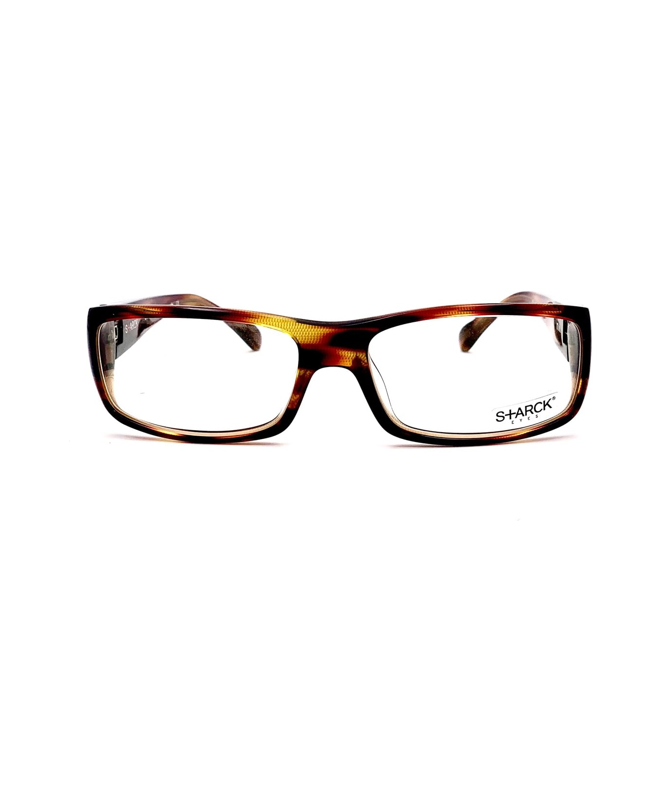 Philippe Starck Pl0803 Glasses - Marrone アイウェア