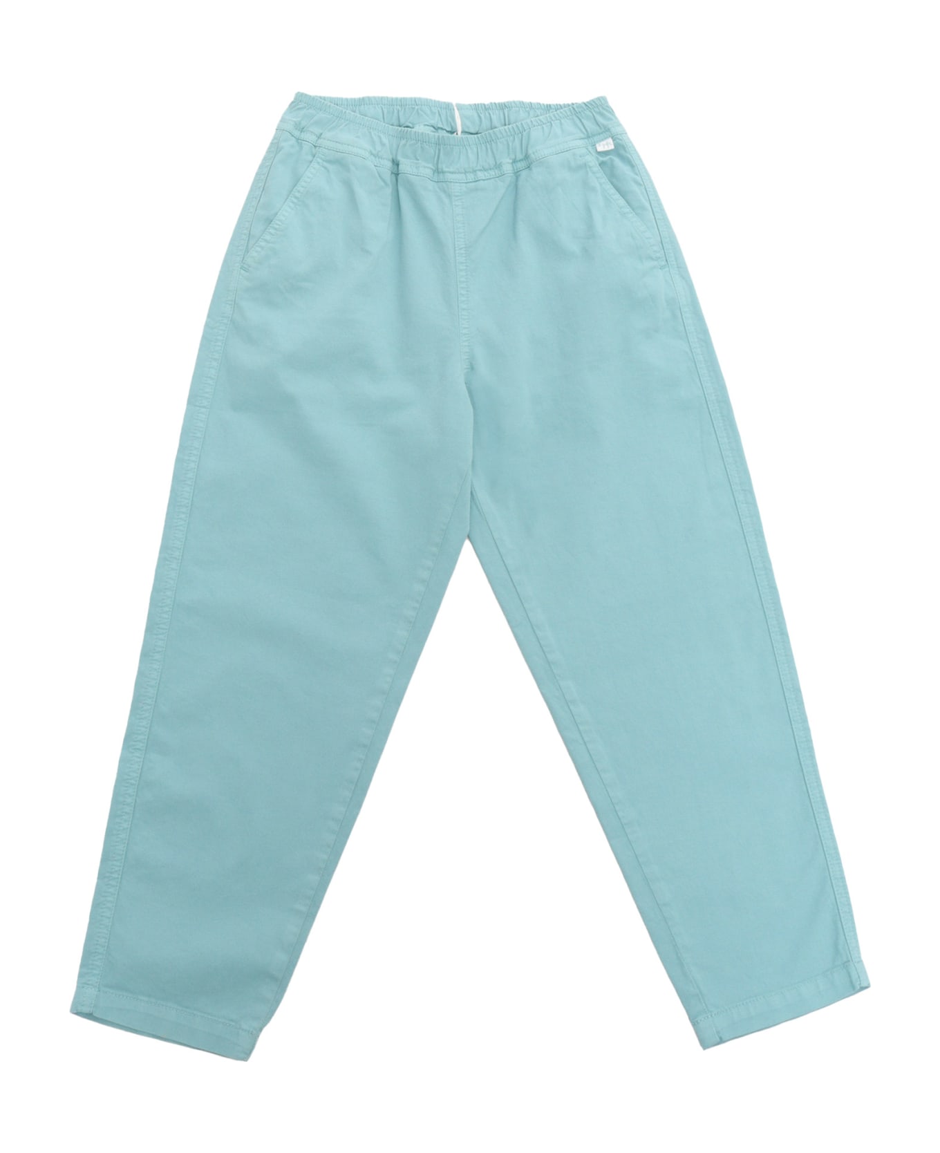 Il Gufo Light Blue Trousers - GREEN