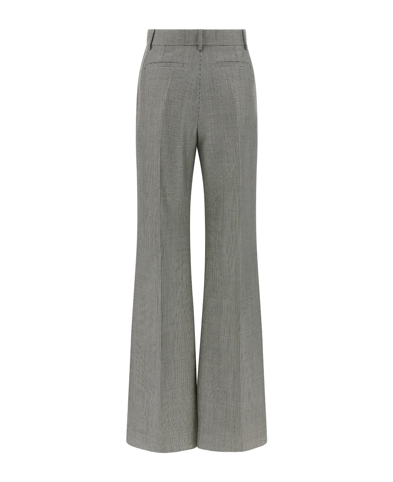 Valentino Garavani Houndstooth Pants - White/Black