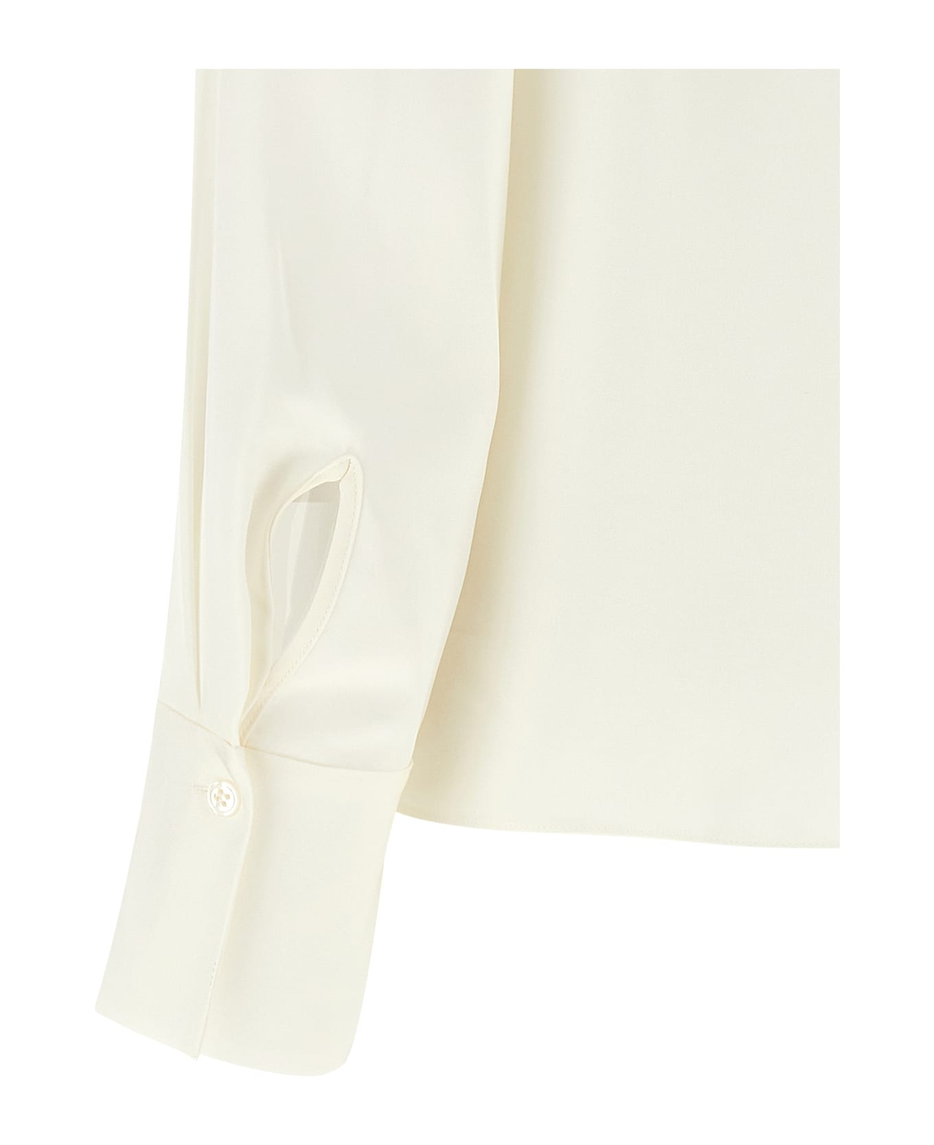 Theory Silk Blouse - IVORY