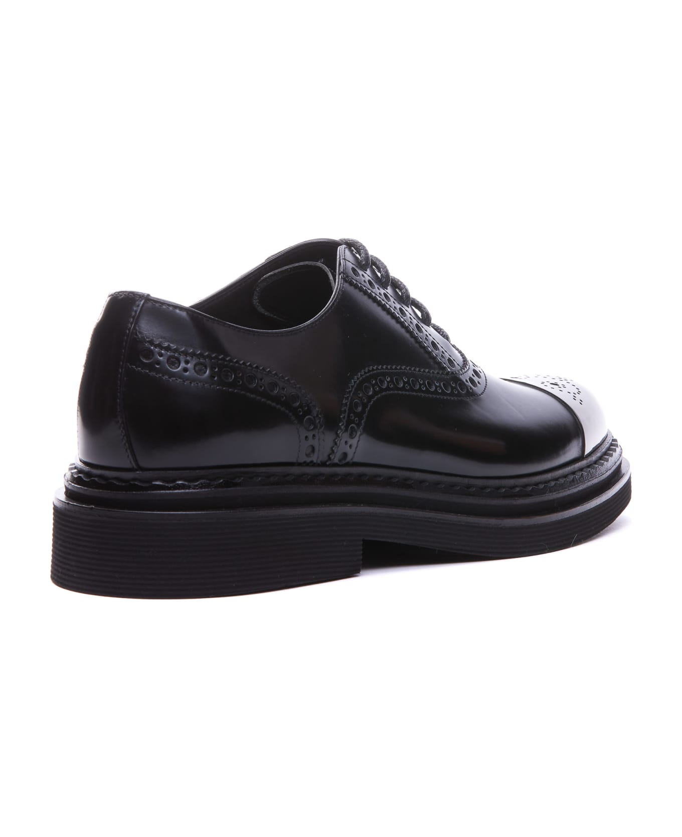 Dolce & Gabbana Derby Lace Up Shoes - black ローファー＆デッキシューズ