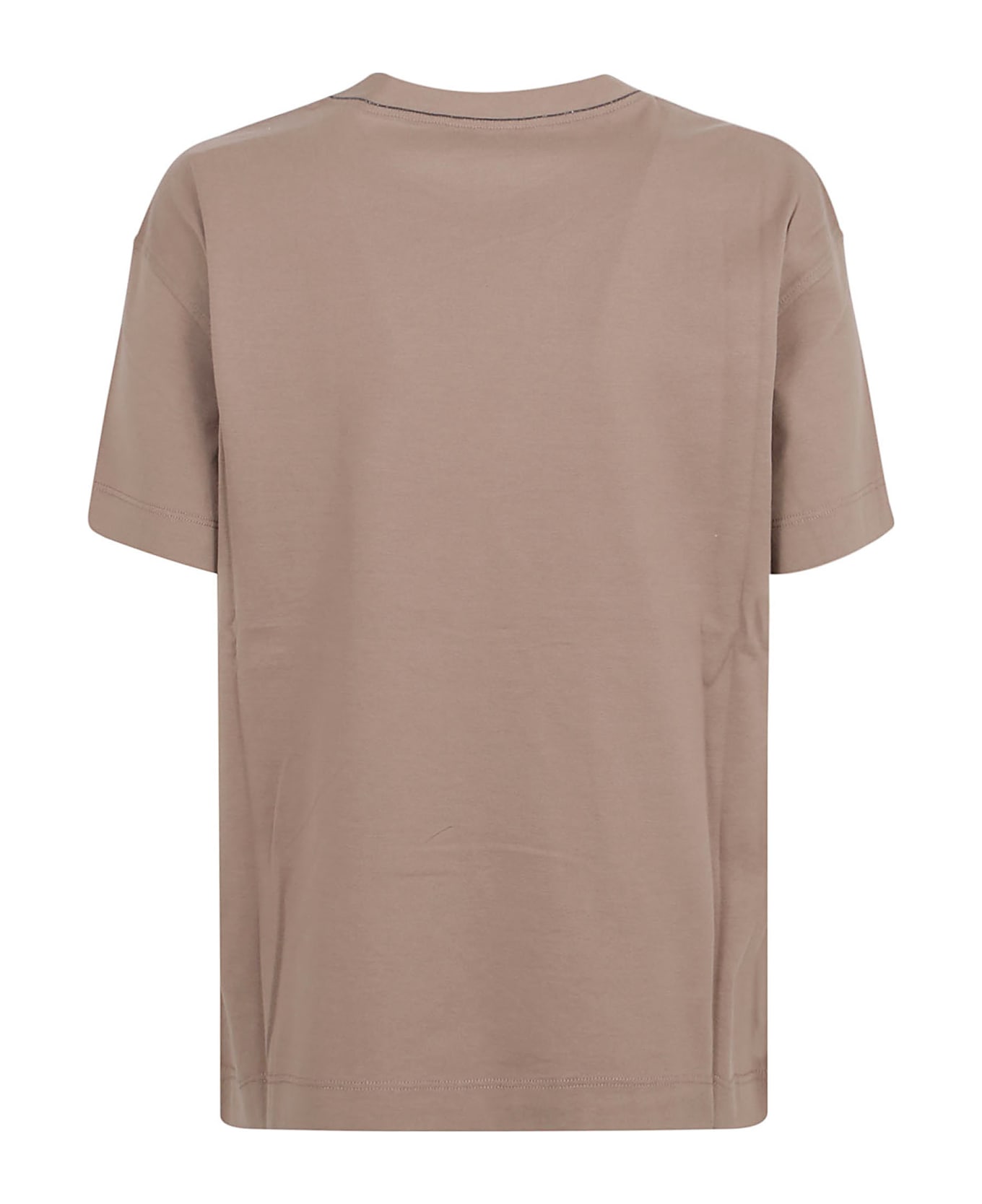 Brunello Cucinelli Lightweight Jersey T-shirt - Medium Brown
