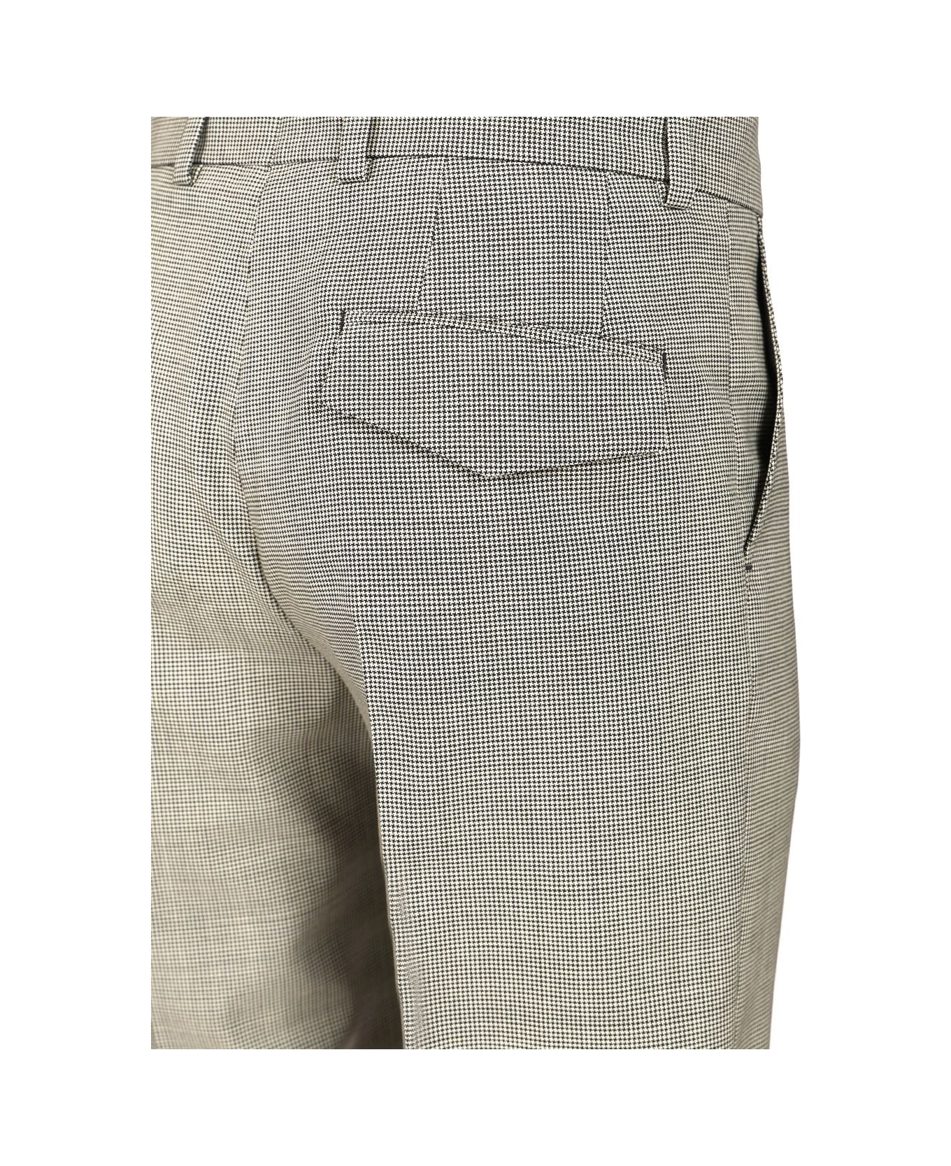 Dolce 
Gabbana Pied De Poule Trousers - Grey