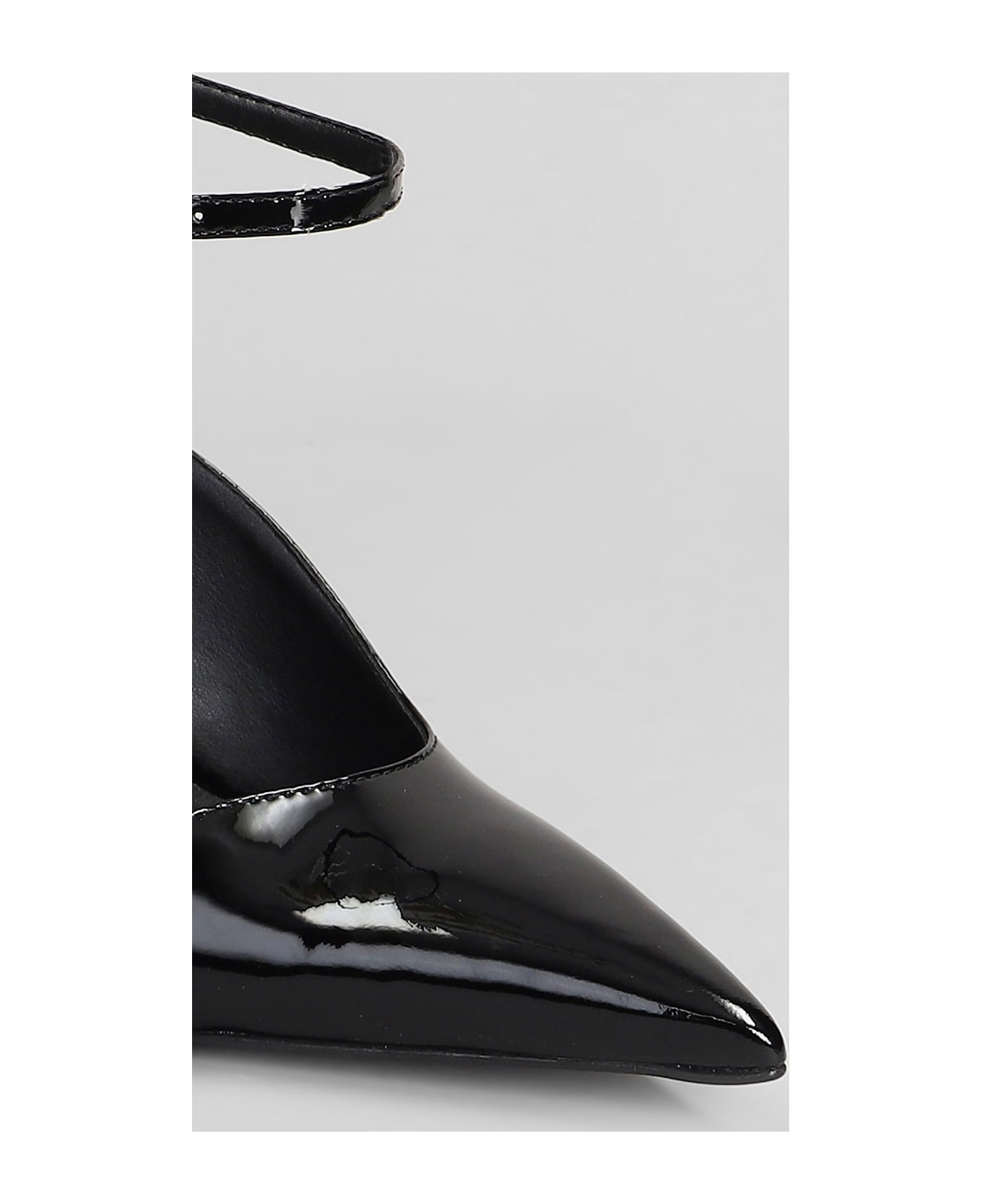 Schutz Pumps In Black Patent Leather - black