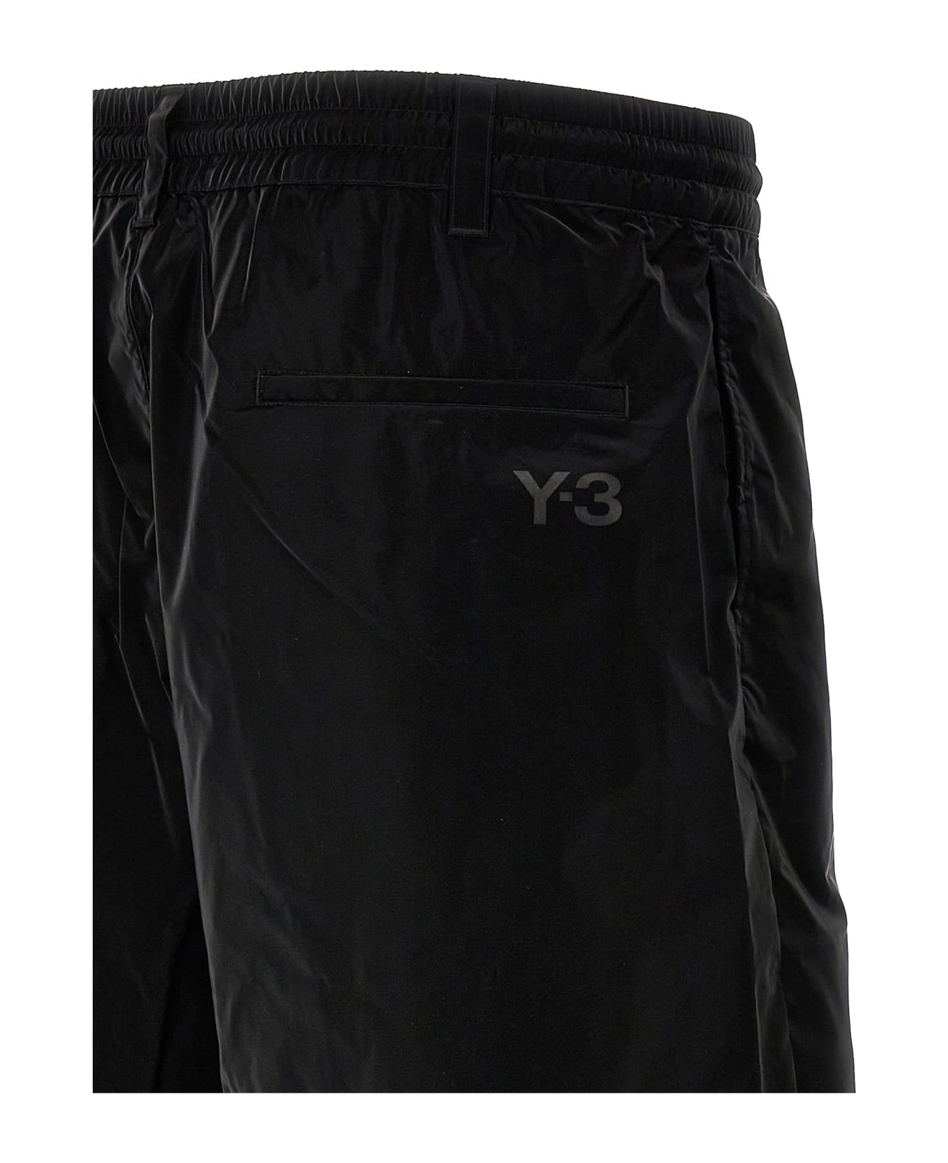 Y-3 Side Bands Bermuda Shorts - Black  
