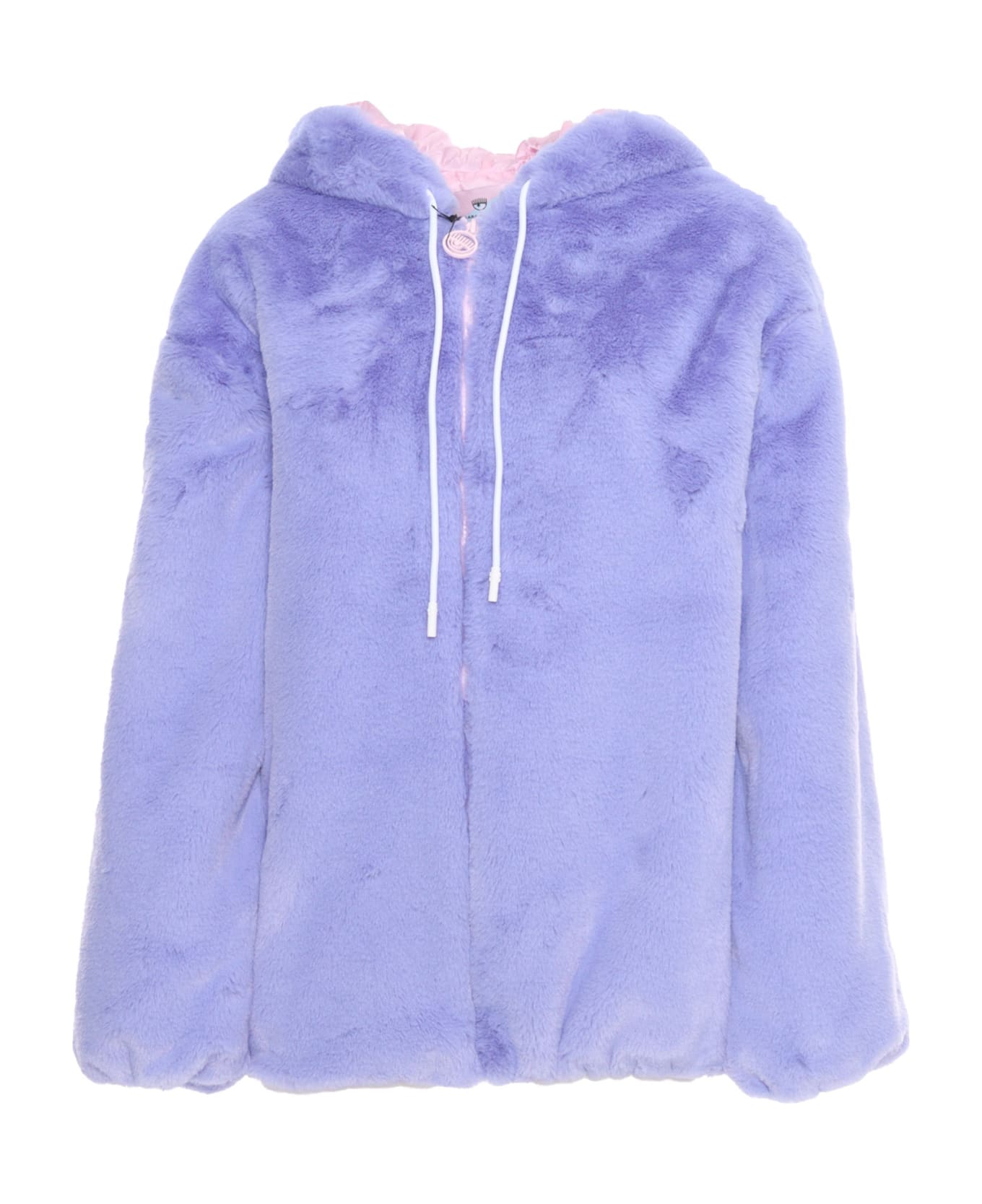 Chiara Ferragni Teddy Bomber Jacket - PURPLE