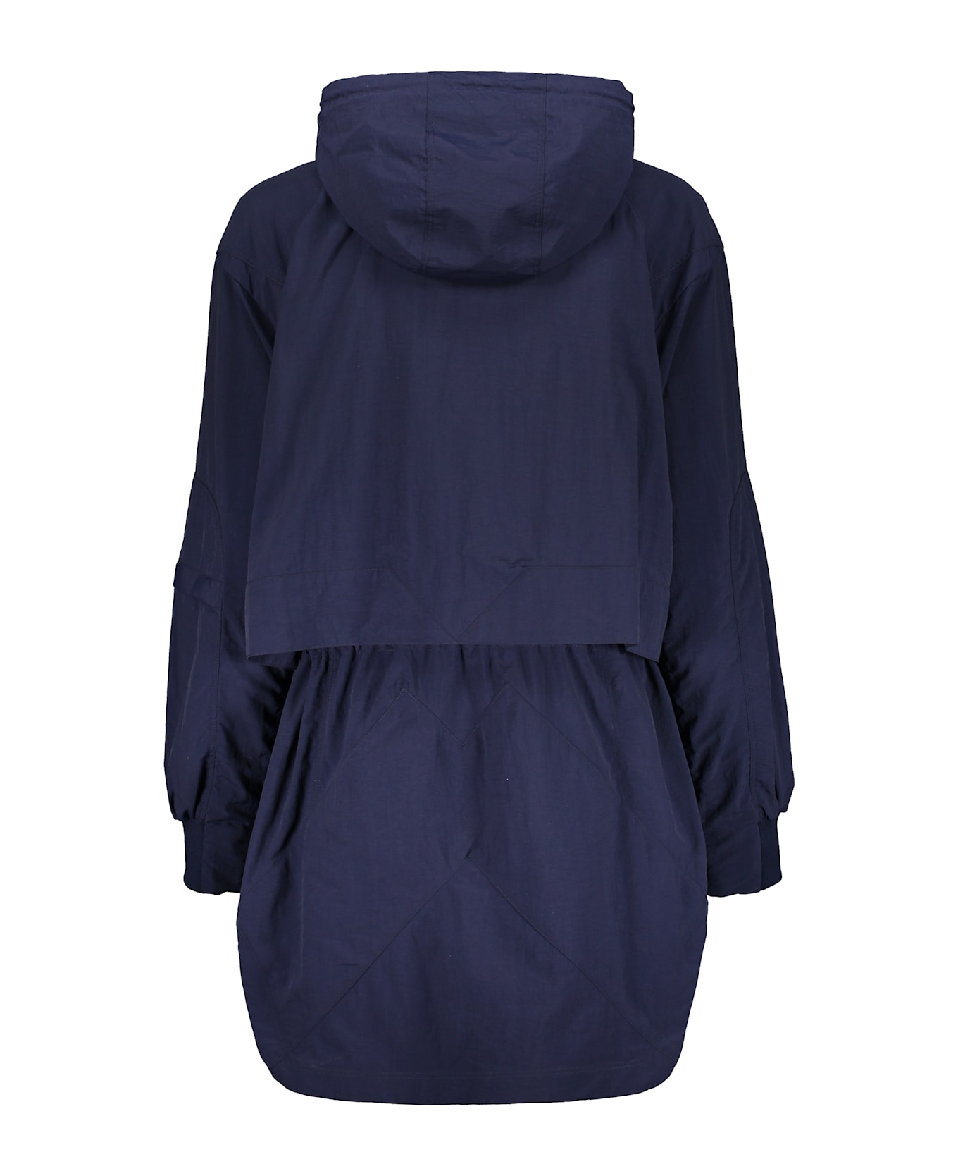 Kenzo Technical Fabric Hooded Jacket - blue