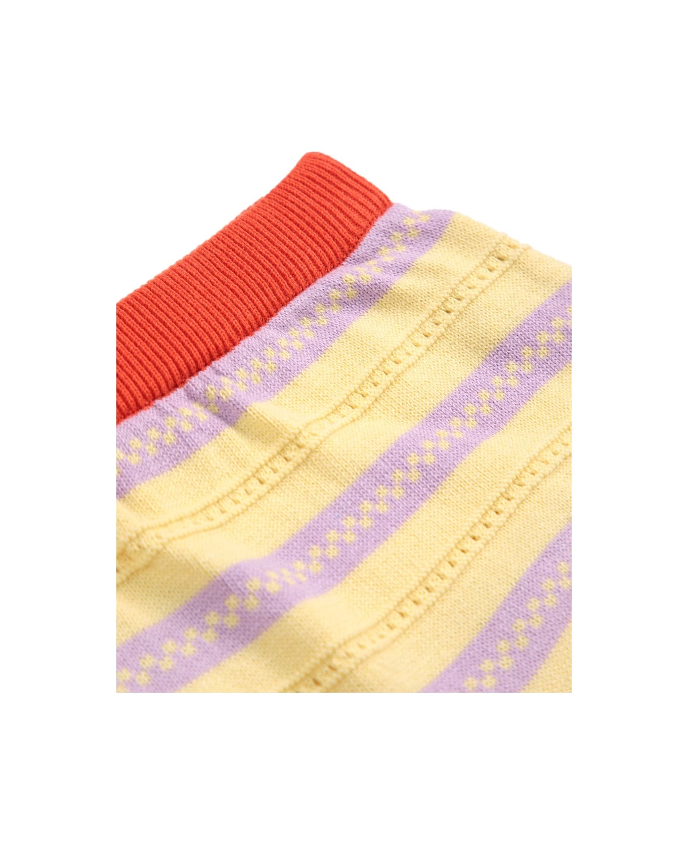 Bobo Choses "flower" Top And Shorts Set - YELLOW