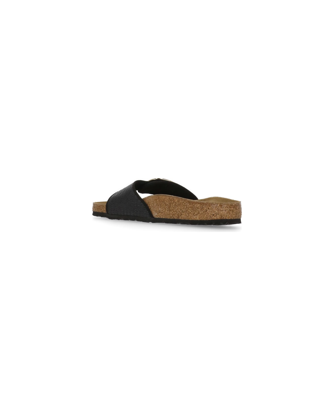 Birkenstock Madrid Big Buckle Sandals - Black