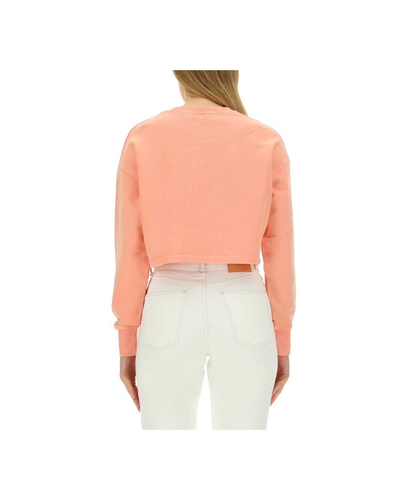 Balmain Sweatshirt With Logo - PINK