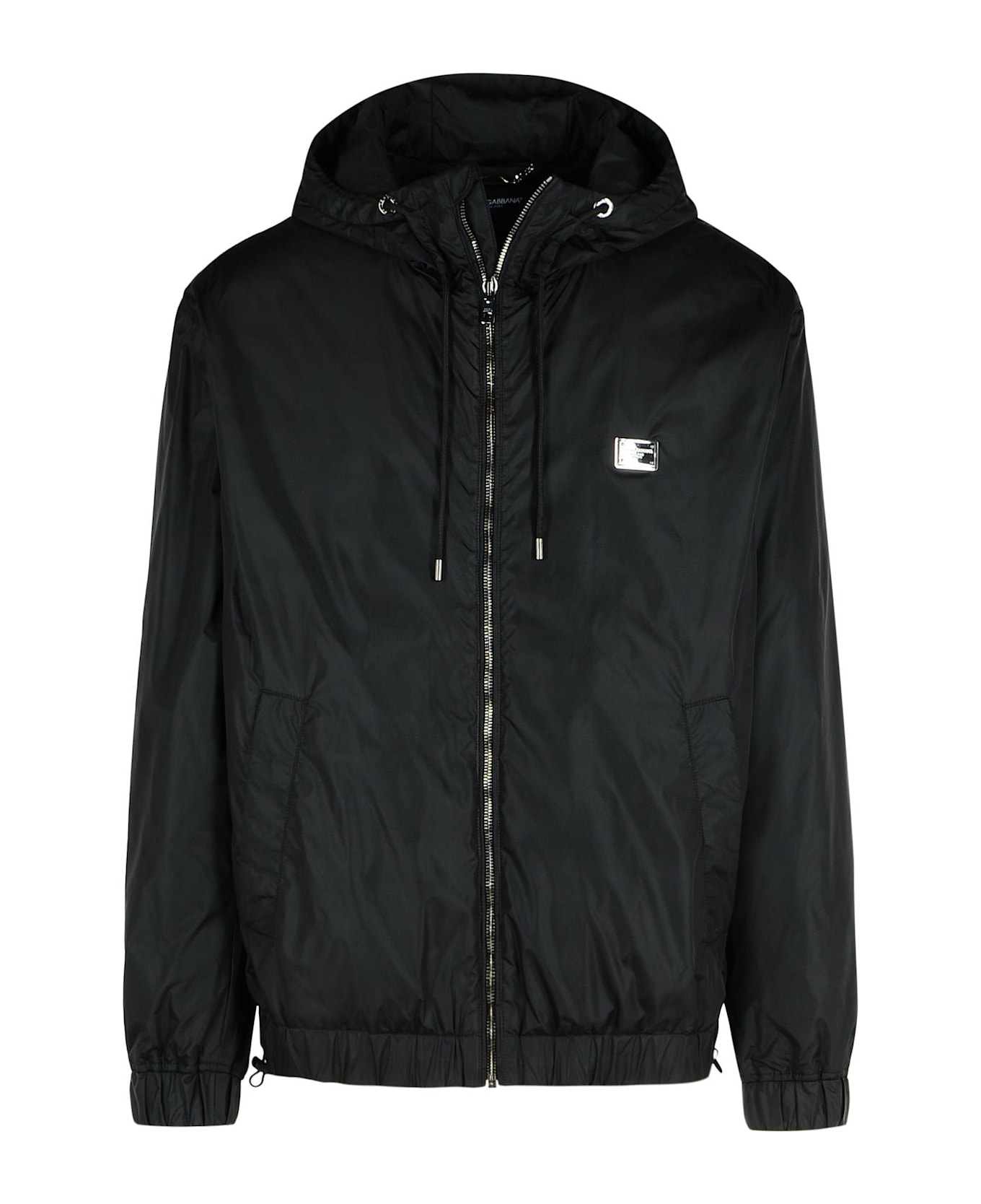 Dolce 
Gabbana Black Nylon Jacket - Black