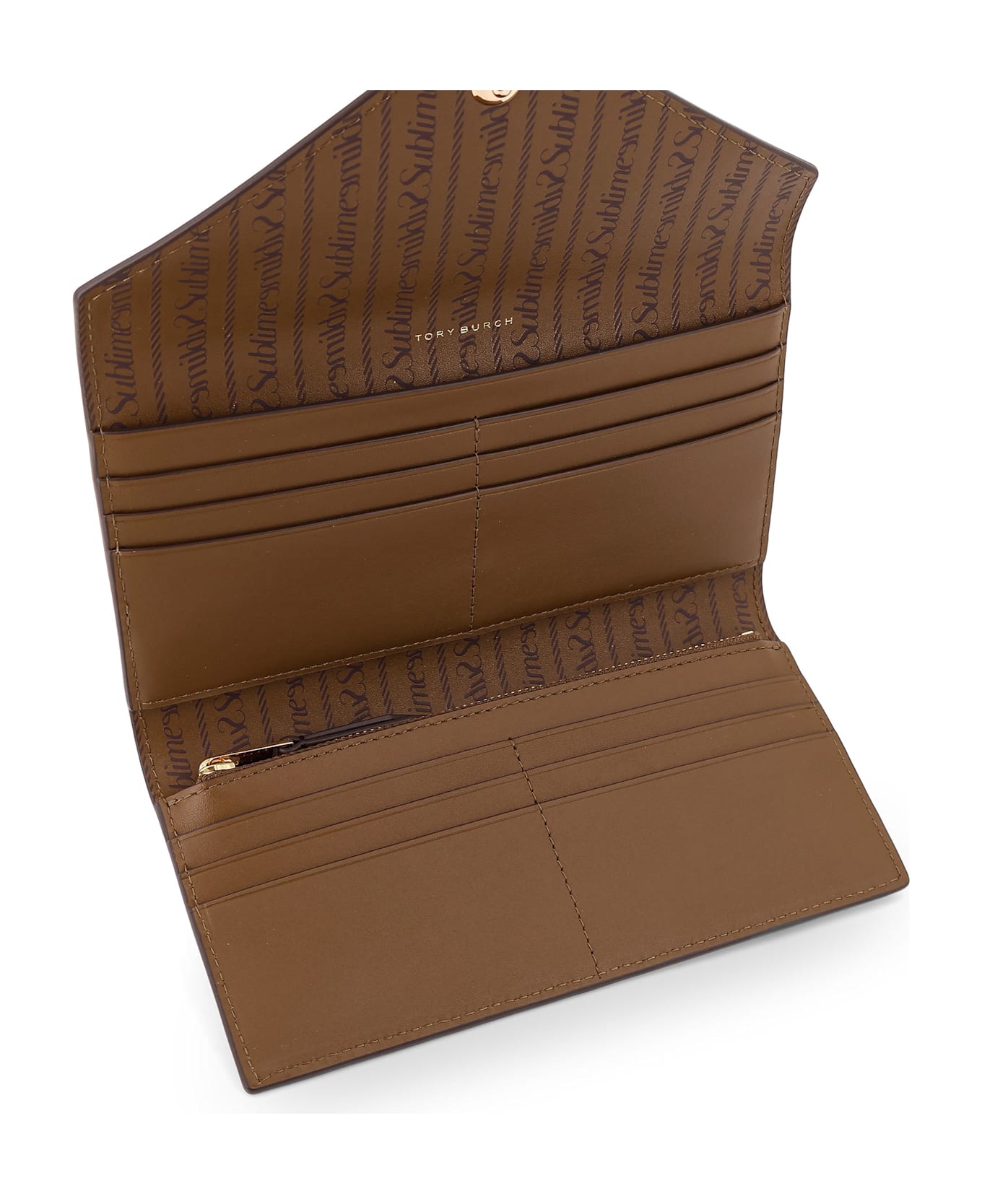 Tory Burch T-monogram Coated Canvas Wallet | italist, ALWAYS