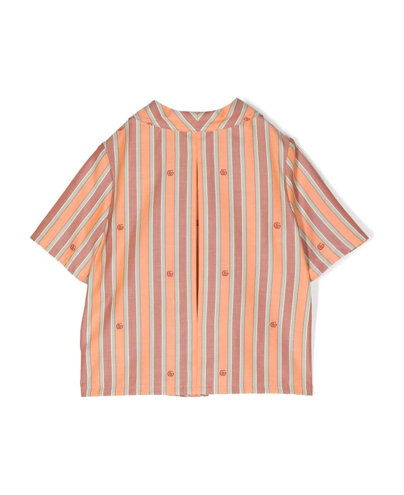Gucci Kids Shirts Orange - Orange
