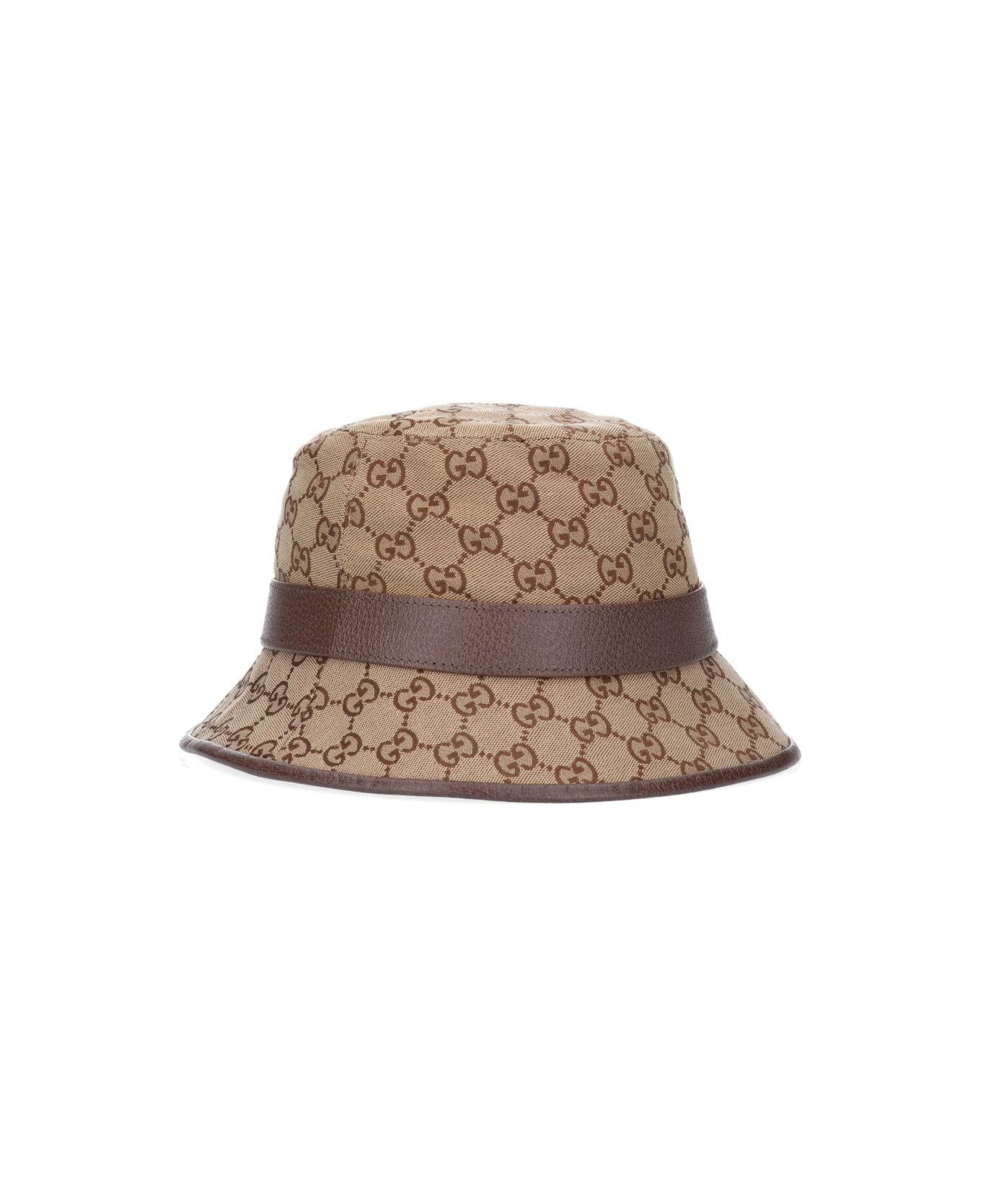 Gucci 'gg' Fedora Hat - Beige 帽子