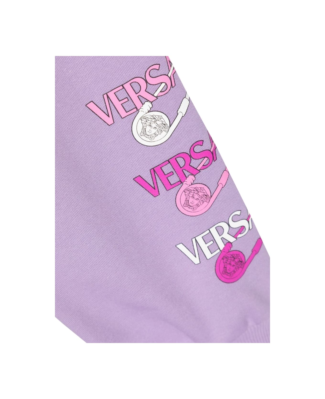 Versace Sweatpants Logo Pins - LILAC