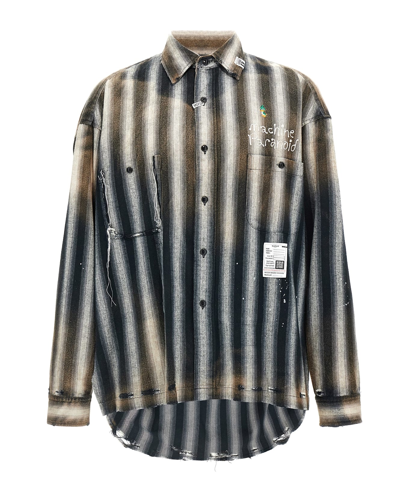 Mihara Yasuhiro Vintage Striped Shirt | italist