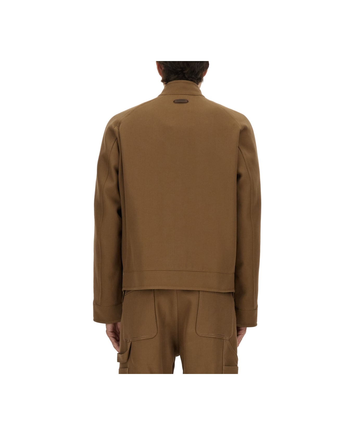 Moschino Cotton Jacket - BROWN